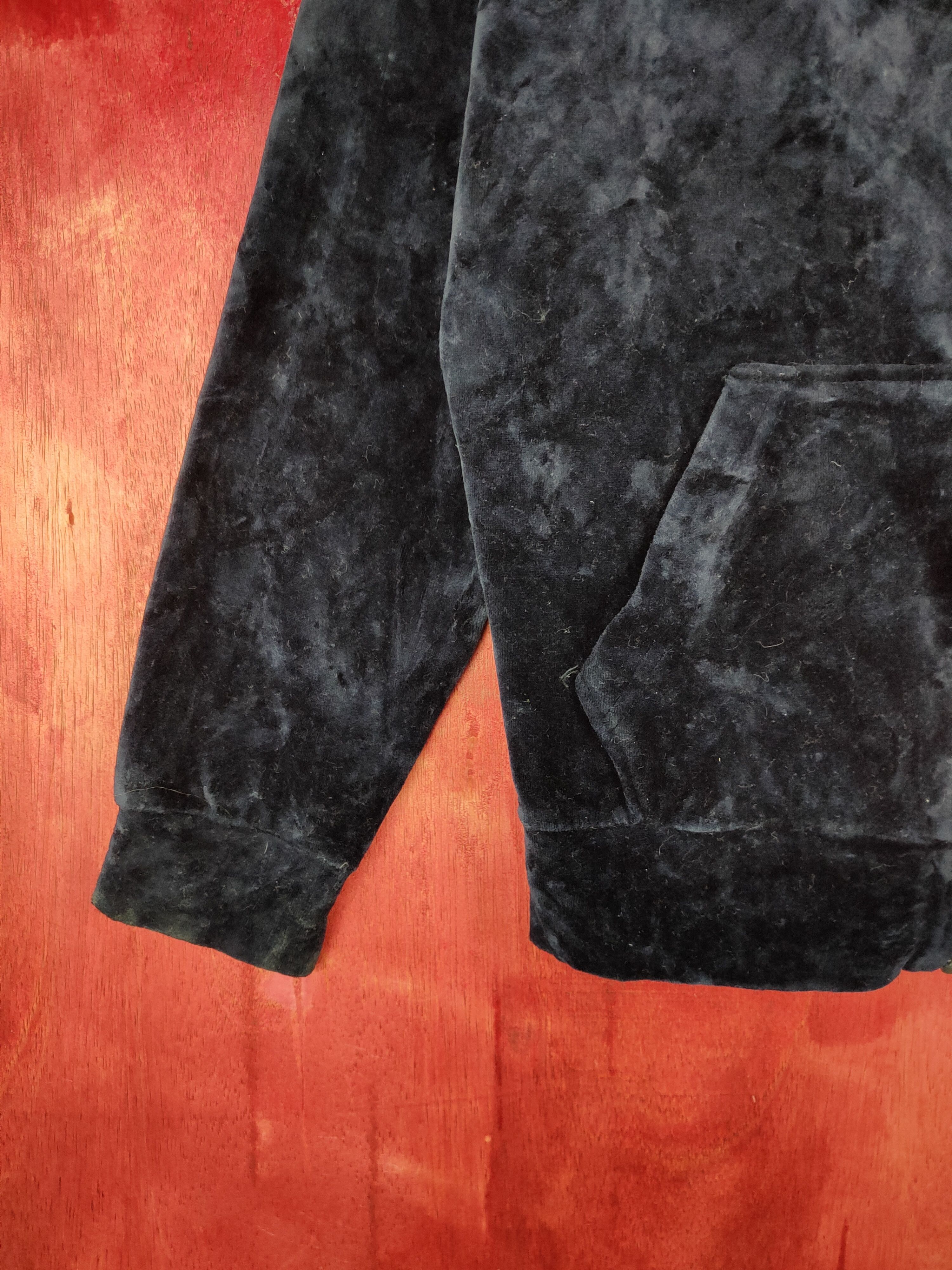 Japanese Brand DL Anna Sui Dark Blue Hoodie Sweater #5766 Size M / US 6-8 / IT 42-44 - 4 Thumbnail