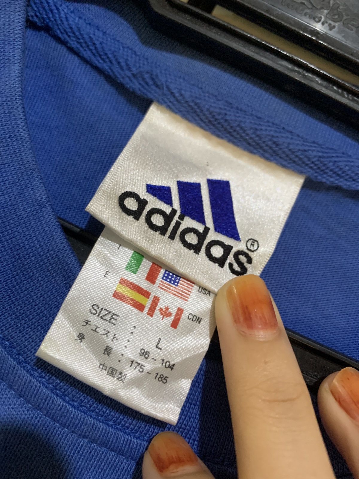 Vintage Adidas vd13 Size US L / EU 52-54 / 3 - 3 Thumbnail