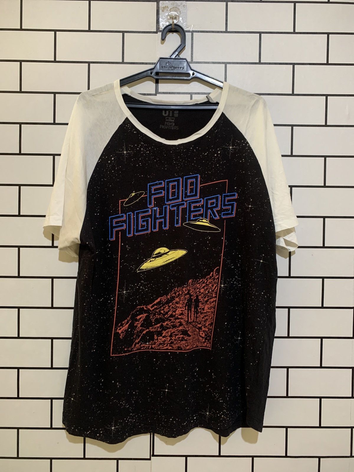 image of Vintage Poo Fighters Vd13 in Black, Men's (Size XL)