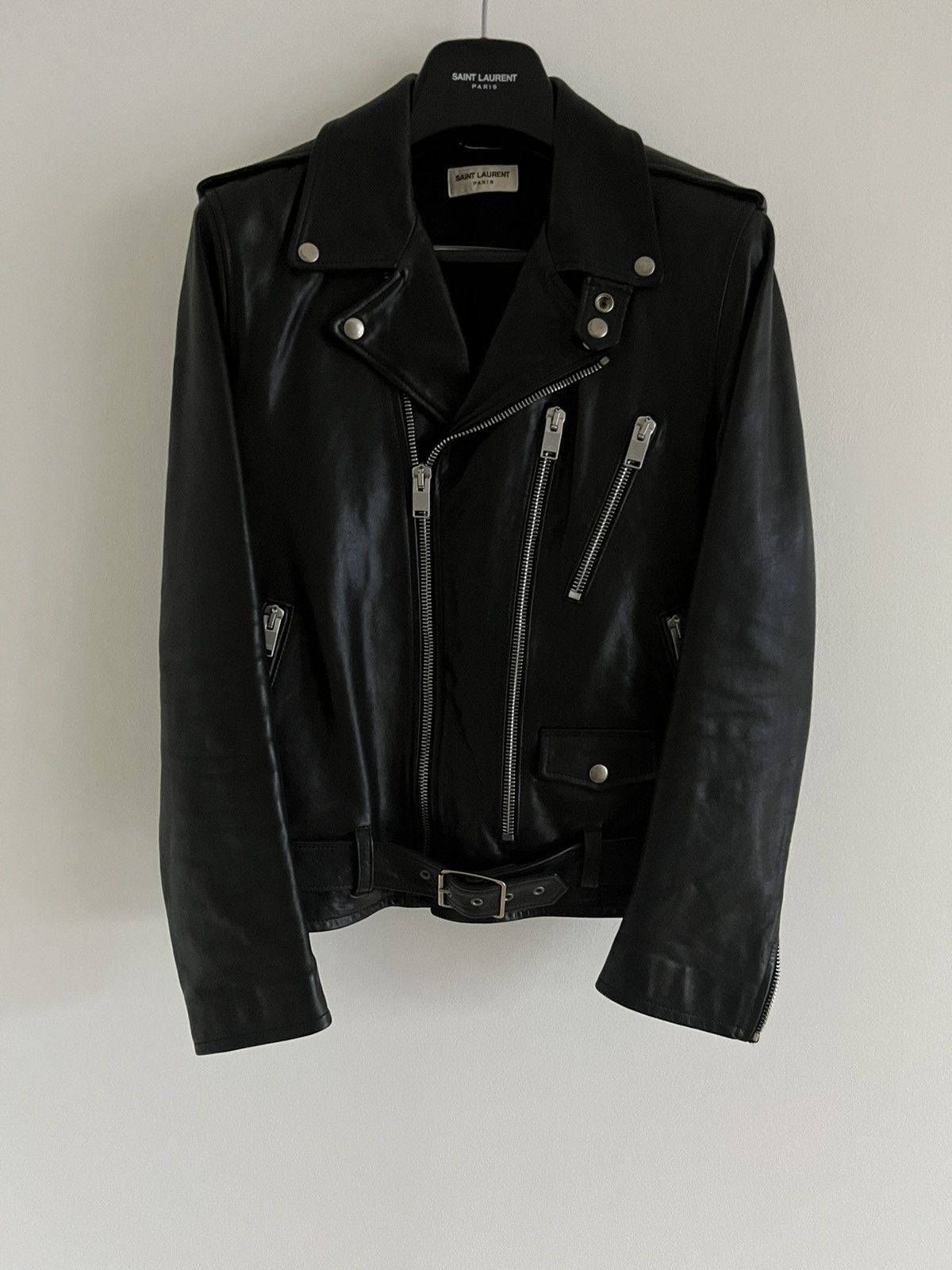 Saint Laurent Paris Saint Laurent Paris L17 Leather Jacket FW13 - Hedi ...