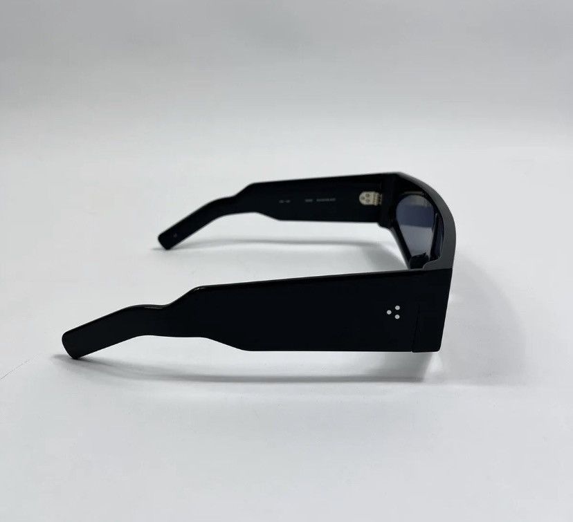 Rick Owens RICK OWENS SS23 EDFU GENE SUNGLASSES BLACK ONE-SIZE Size ONE SIZE - 2 Thumbnail