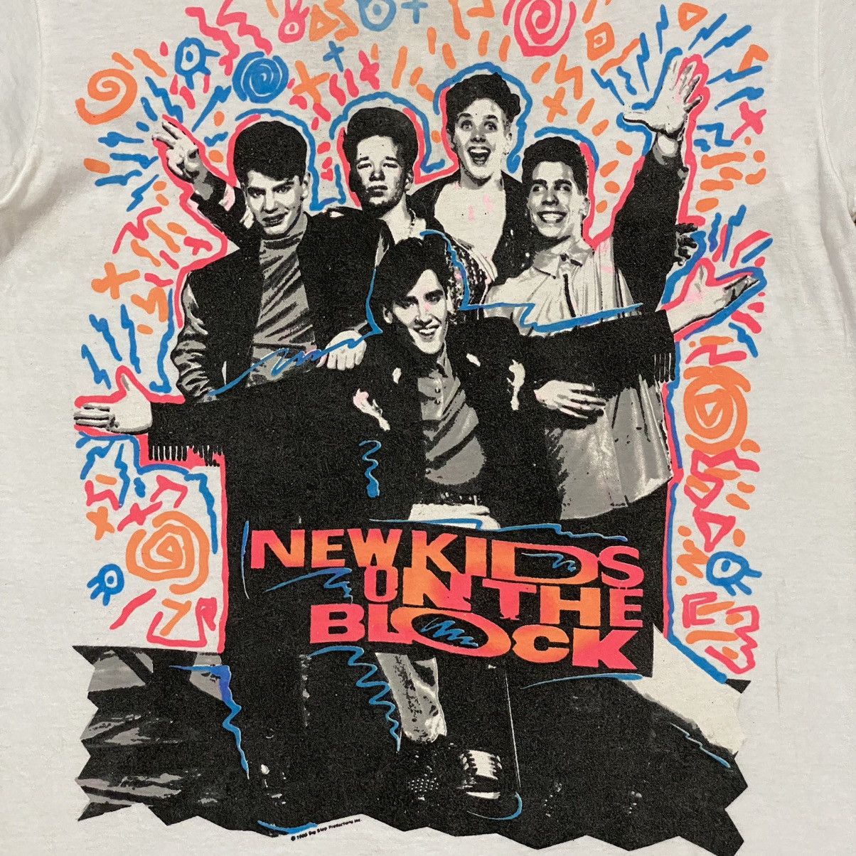 New Kids On The Block VTG 80S NEW KIDS ON THE BLOCK BOYBAND Size US S / EU 44-46 / 1 - 5 Thumbnail
