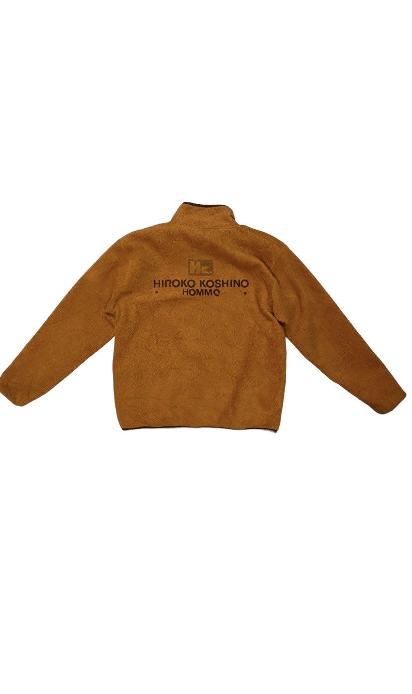 Hiroko Koshino Homme VTG Hiroko Koshino Homme Fleece Jacket Size US L / EU 52-54 / 3 - 2 Thumbnail