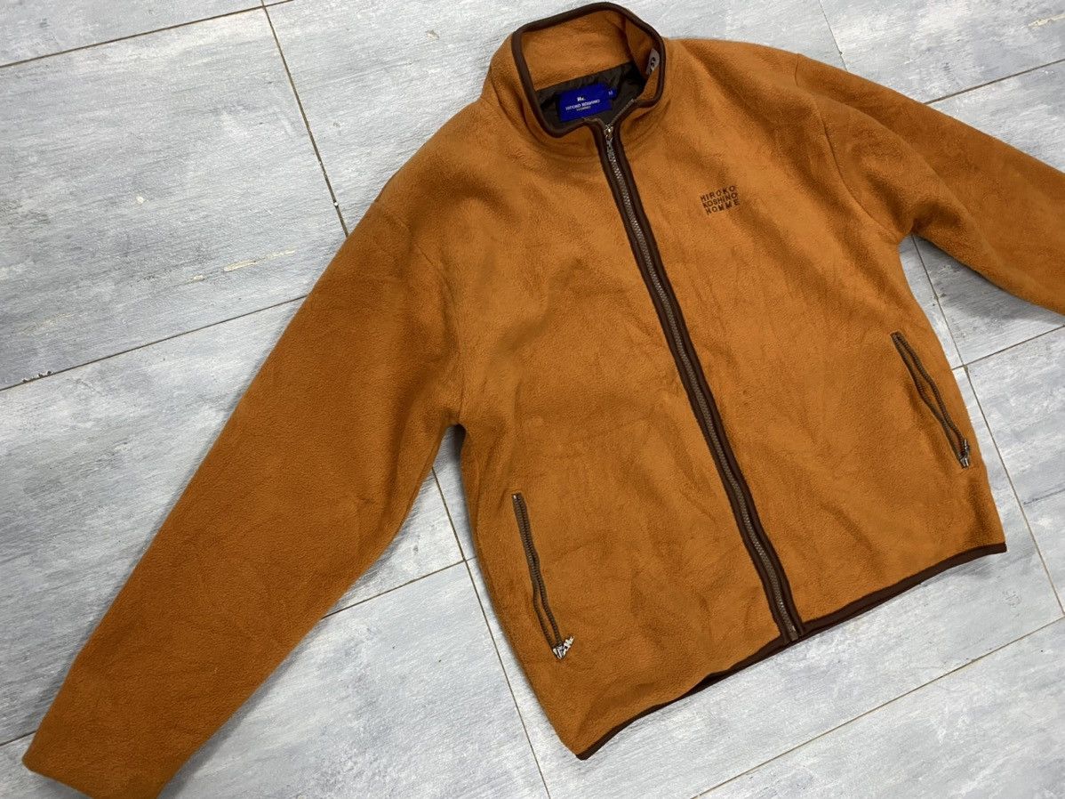 Hiroko Koshino Homme VTG Hiroko Koshino Homme Fleece Jacket Size US L / EU 52-54 / 3 - 5 Thumbnail