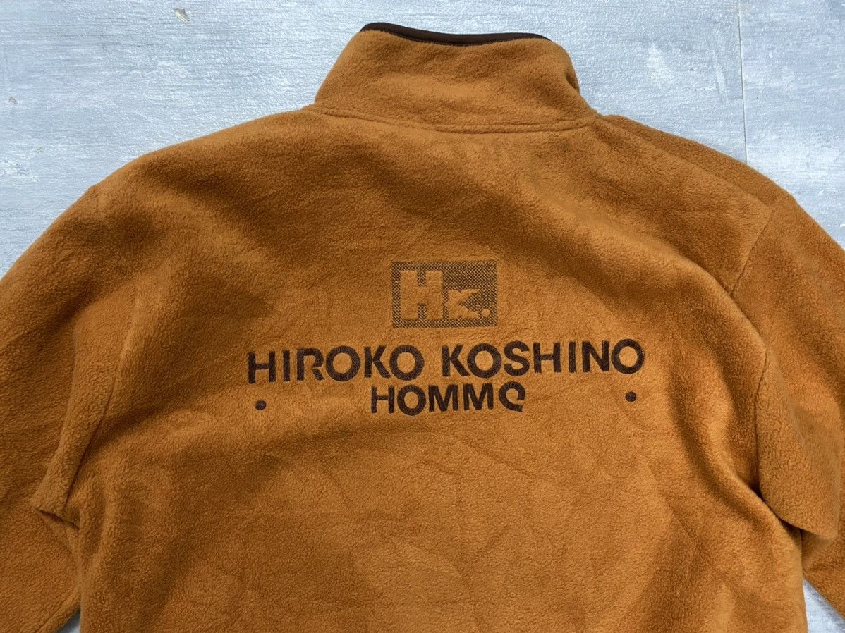 Hiroko Koshino Homme VTG Hiroko Koshino Homme Fleece Jacket Size US L / EU 52-54 / 3 - 1 Thumbnail