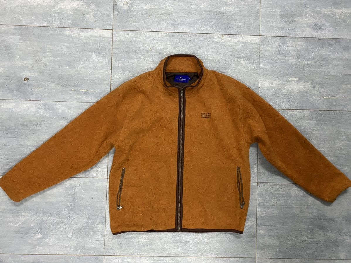 Hiroko Koshino Homme VTG Hiroko Koshino Homme Fleece Jacket Size US L / EU 52-54 / 3 - 4 Thumbnail
