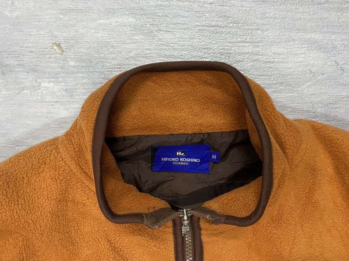 Hiroko Koshino Homme VTG Hiroko Koshino Homme Fleece Jacket Size US L / EU 52-54 / 3 - 7 Thumbnail