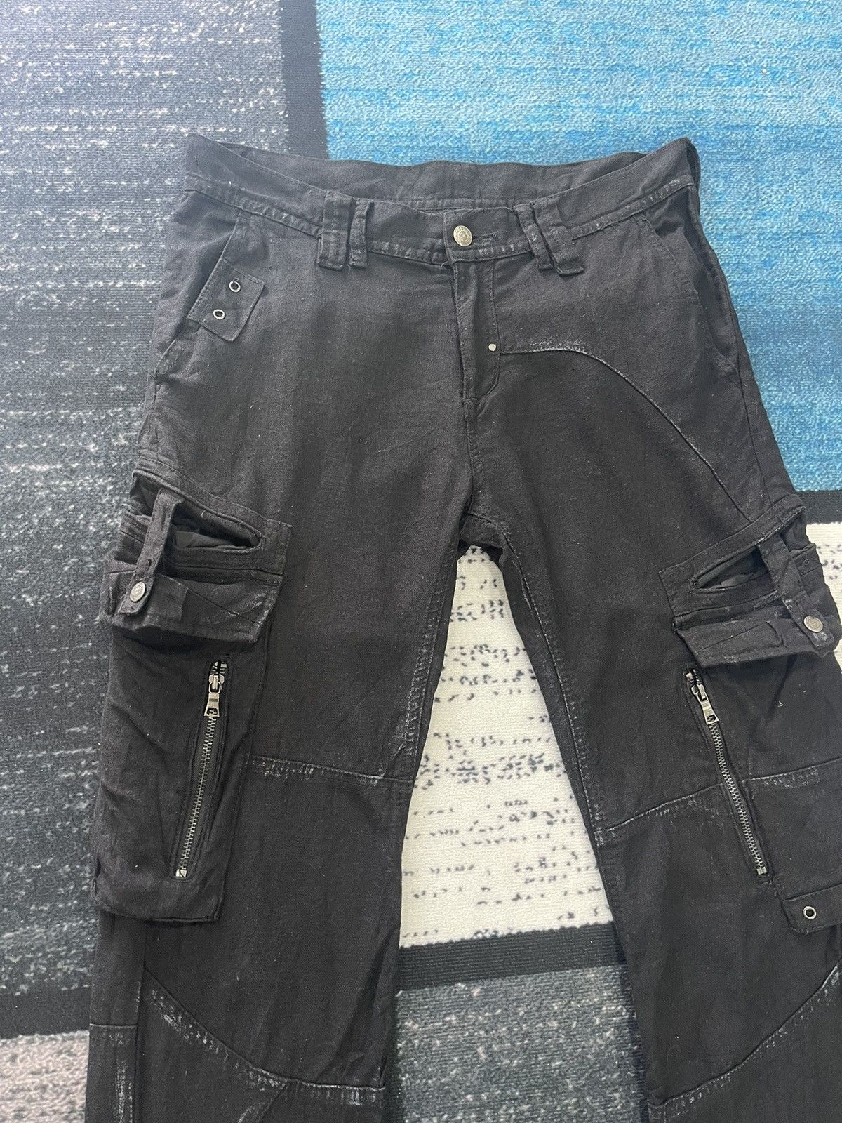 Seditionaries VINTAGE TORNADO MART CARGO PANTS RARE DESIGN Size US 32 / EU 48 - 3 Thumbnail