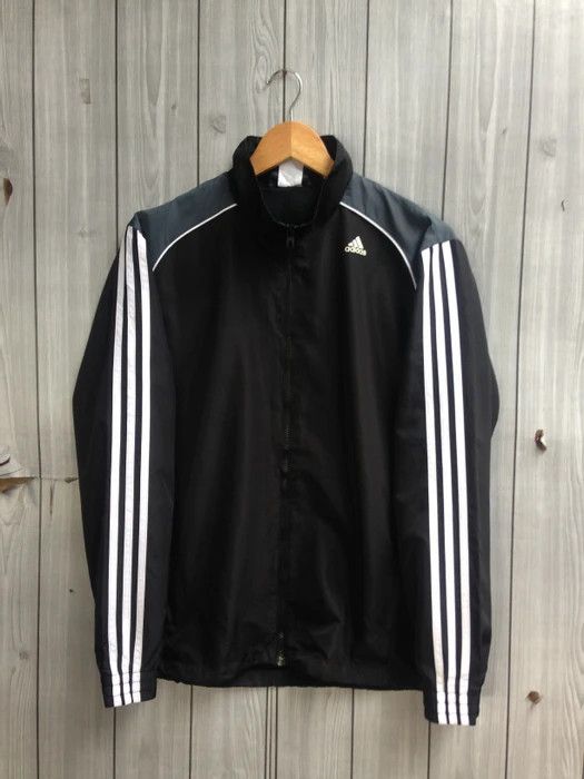 Adidas × Vintage Adidas Zip Up Windbreaker Jacket Size US L / EU 52-54 / 3 - 1 Thumbnail
