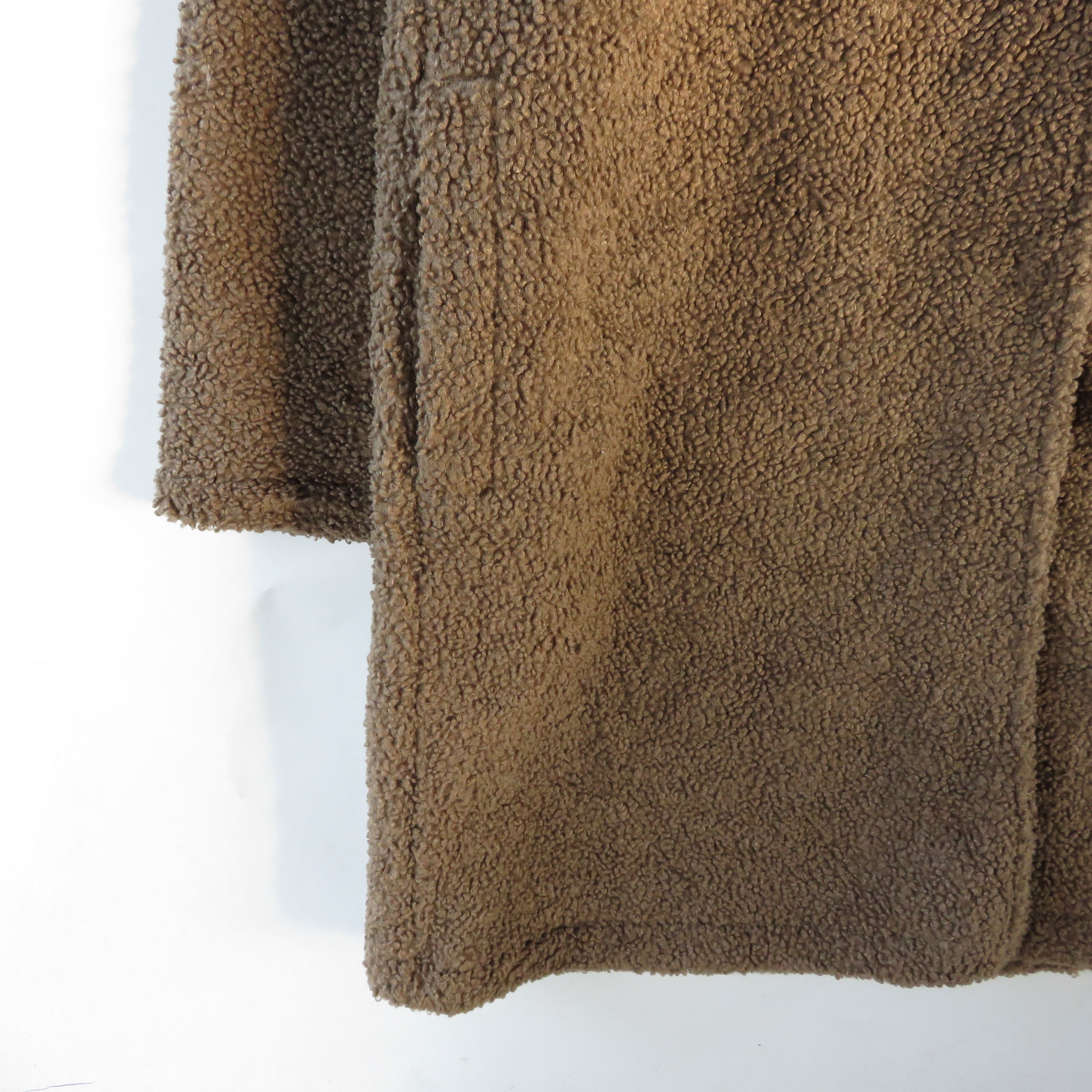 Uniqlo Fleece Sherpa Deep Pile Cardigan Jacket Size US M / EU 48-50 / 2 - 4 Thumbnail