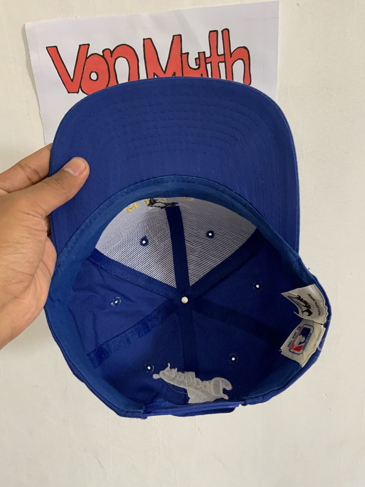 MLB Vintage Hideo Nomo MLB Japan Player Hat Size ONE SIZE - 8 Thumbnail