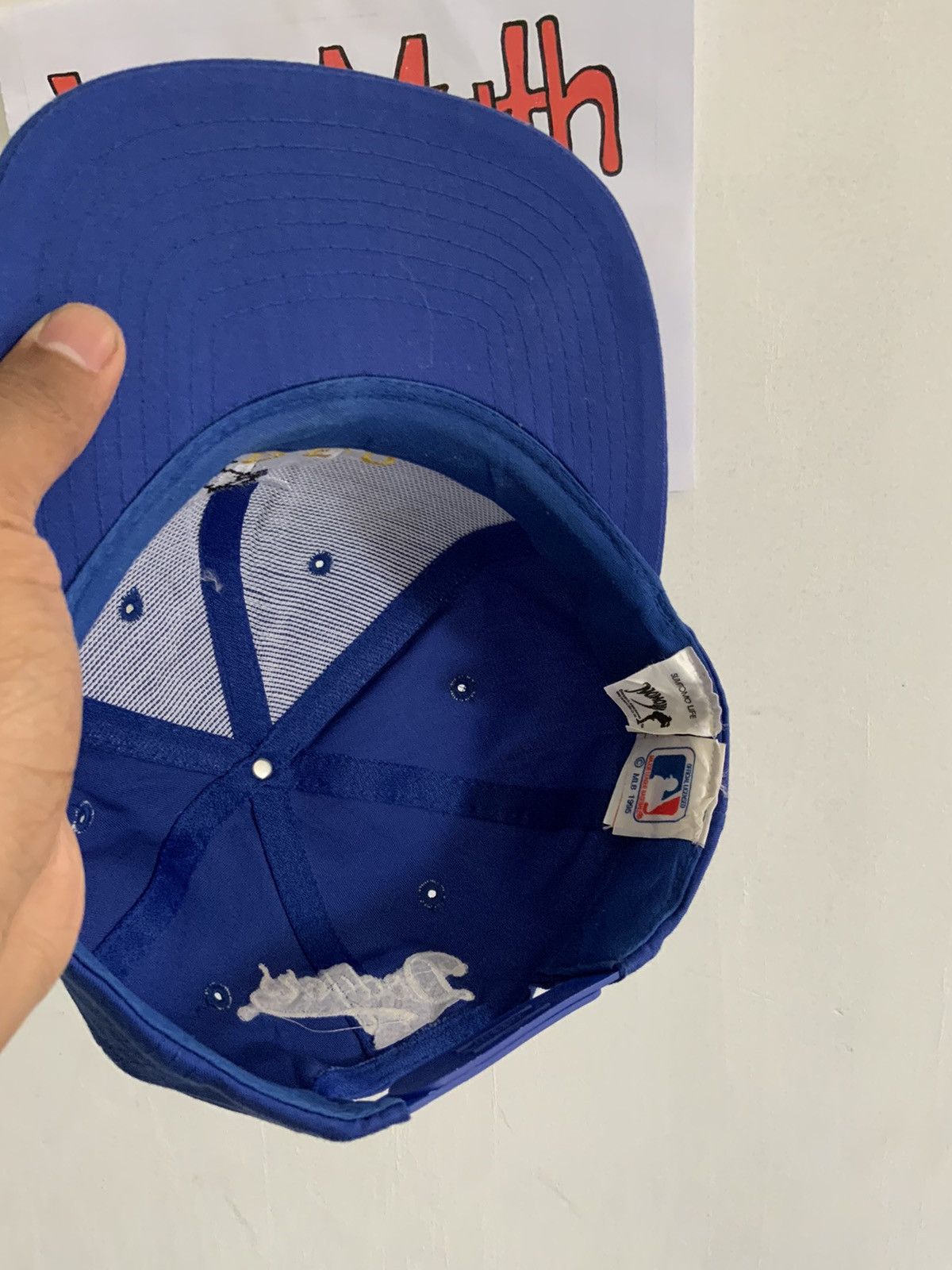 MLB Vintage Hideo Nomo MLB Japan Player Hat Size ONE SIZE - 9 Thumbnail