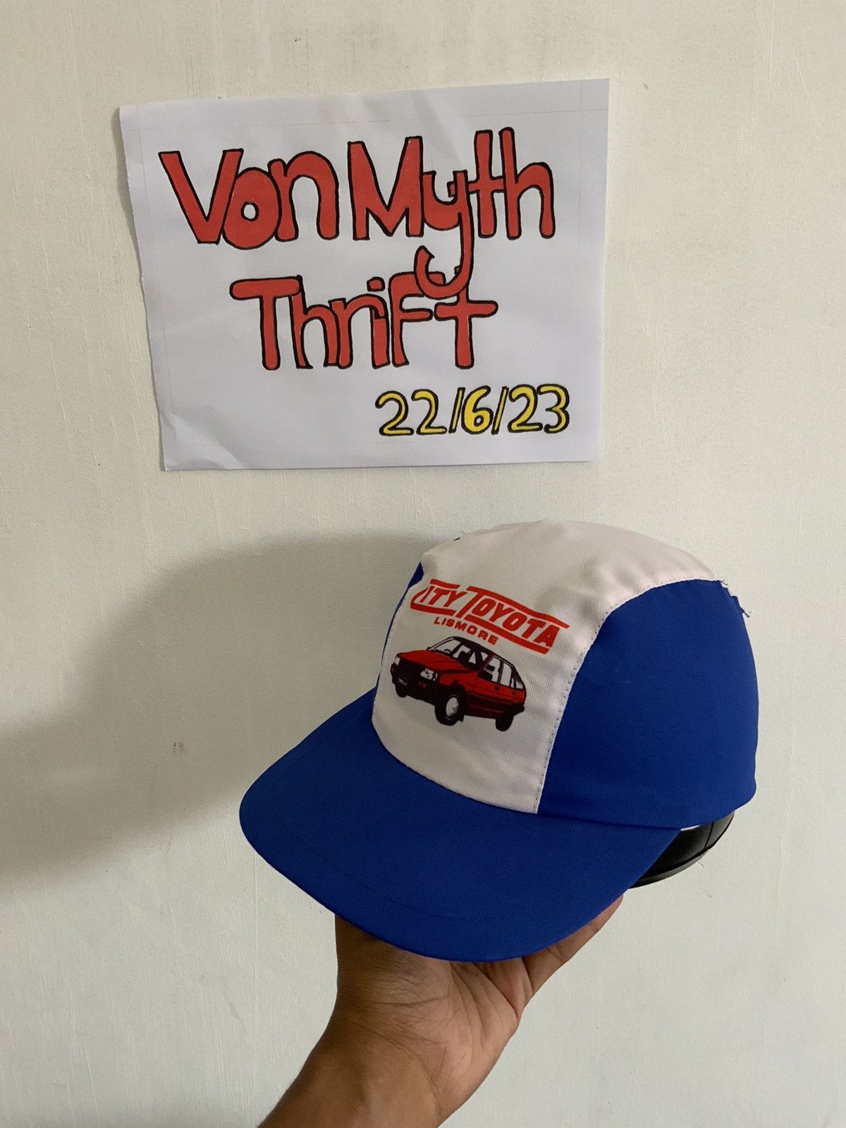 Vintage Vintage Japan ITY Toyota Lismore AE86 Rare Hat Size ONE SIZE - 1 Thumbnail