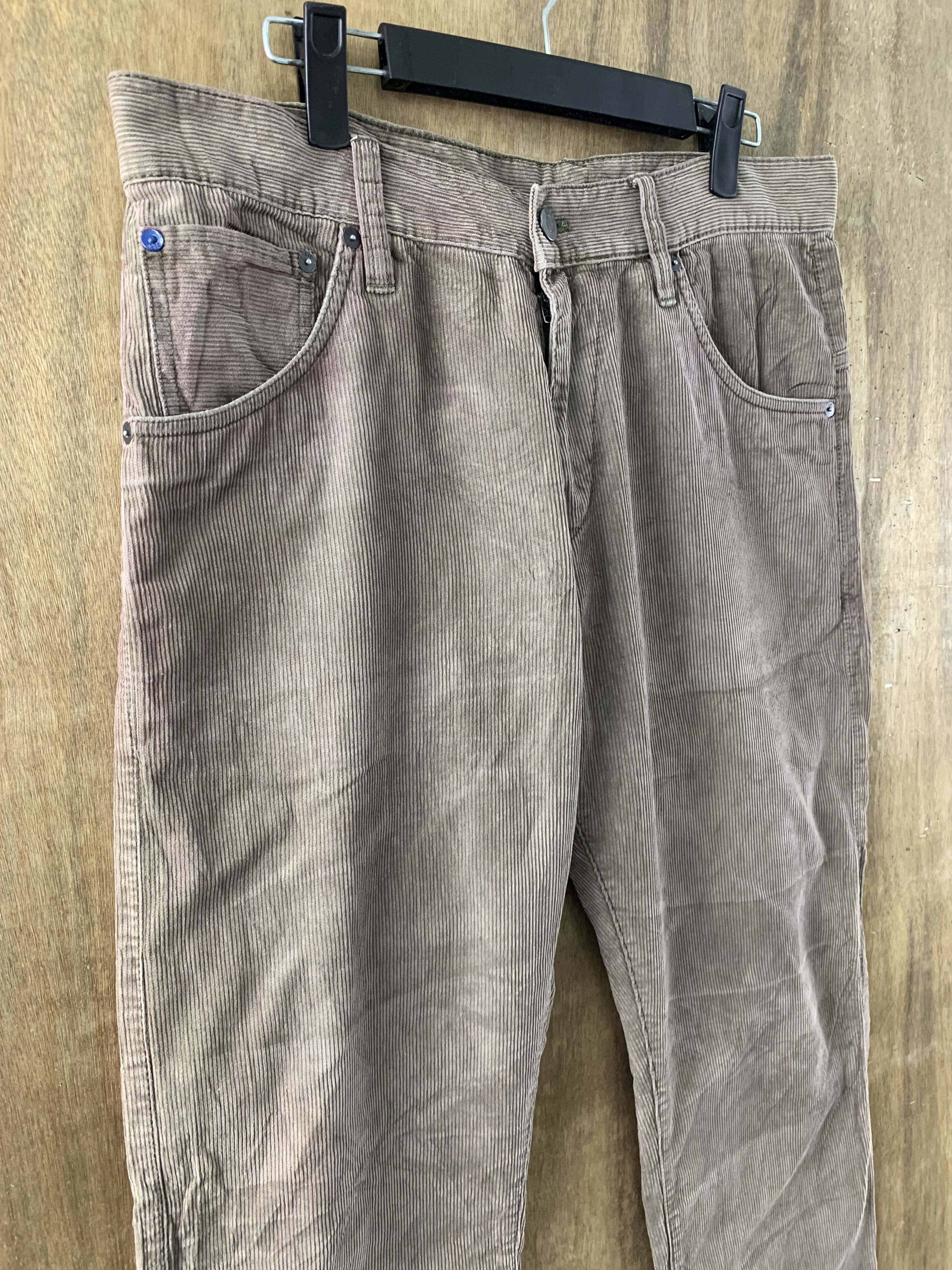 Gap Conduroy Pants Brown Vintage Japanese Branded Streetwear Size US 30 / EU 46 - 4 Thumbnail