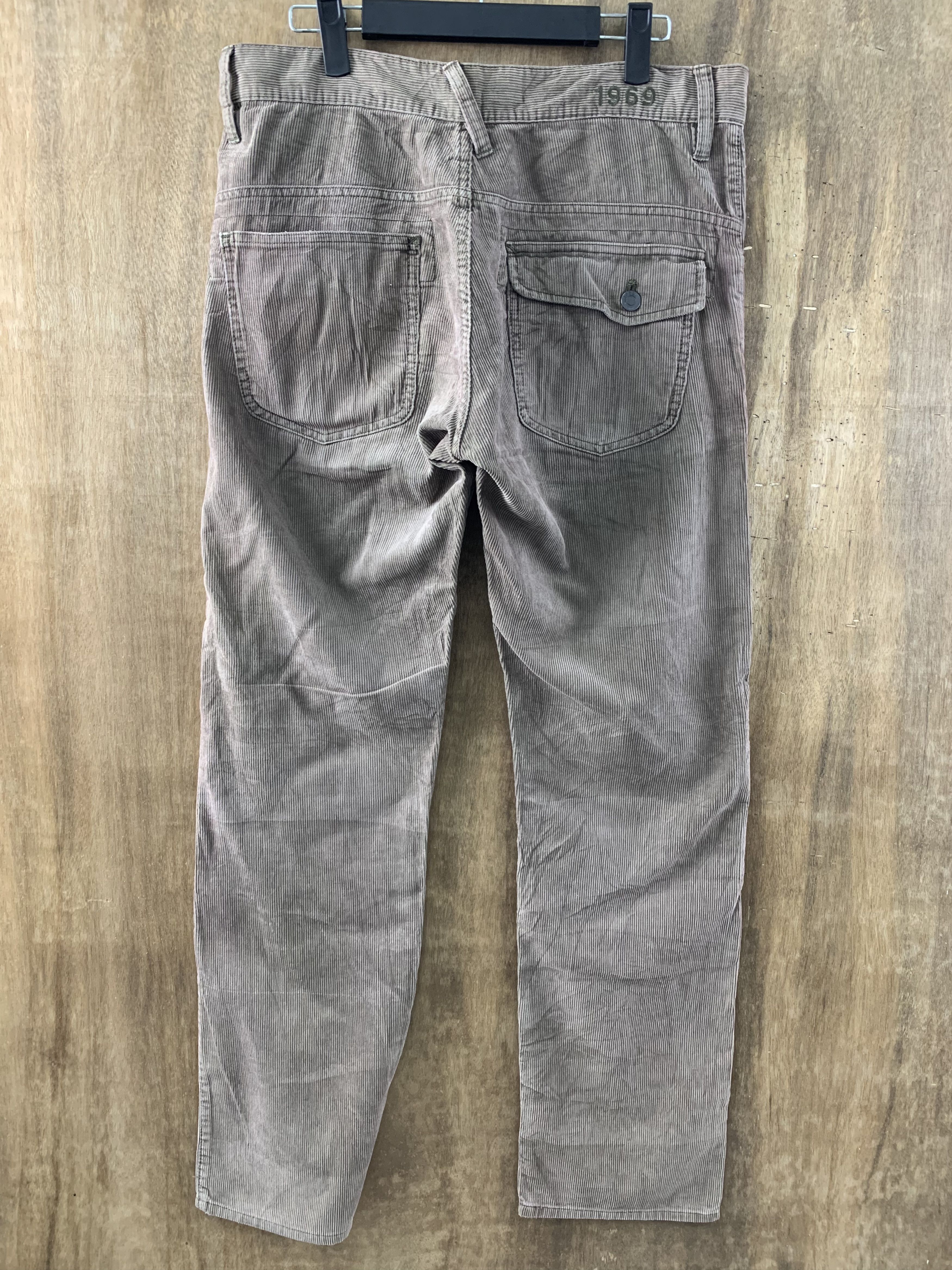 Gap Conduroy Pants Brown Vintage Japanese Branded Streetwear Size US 30 / EU 46 - 10 Thumbnail