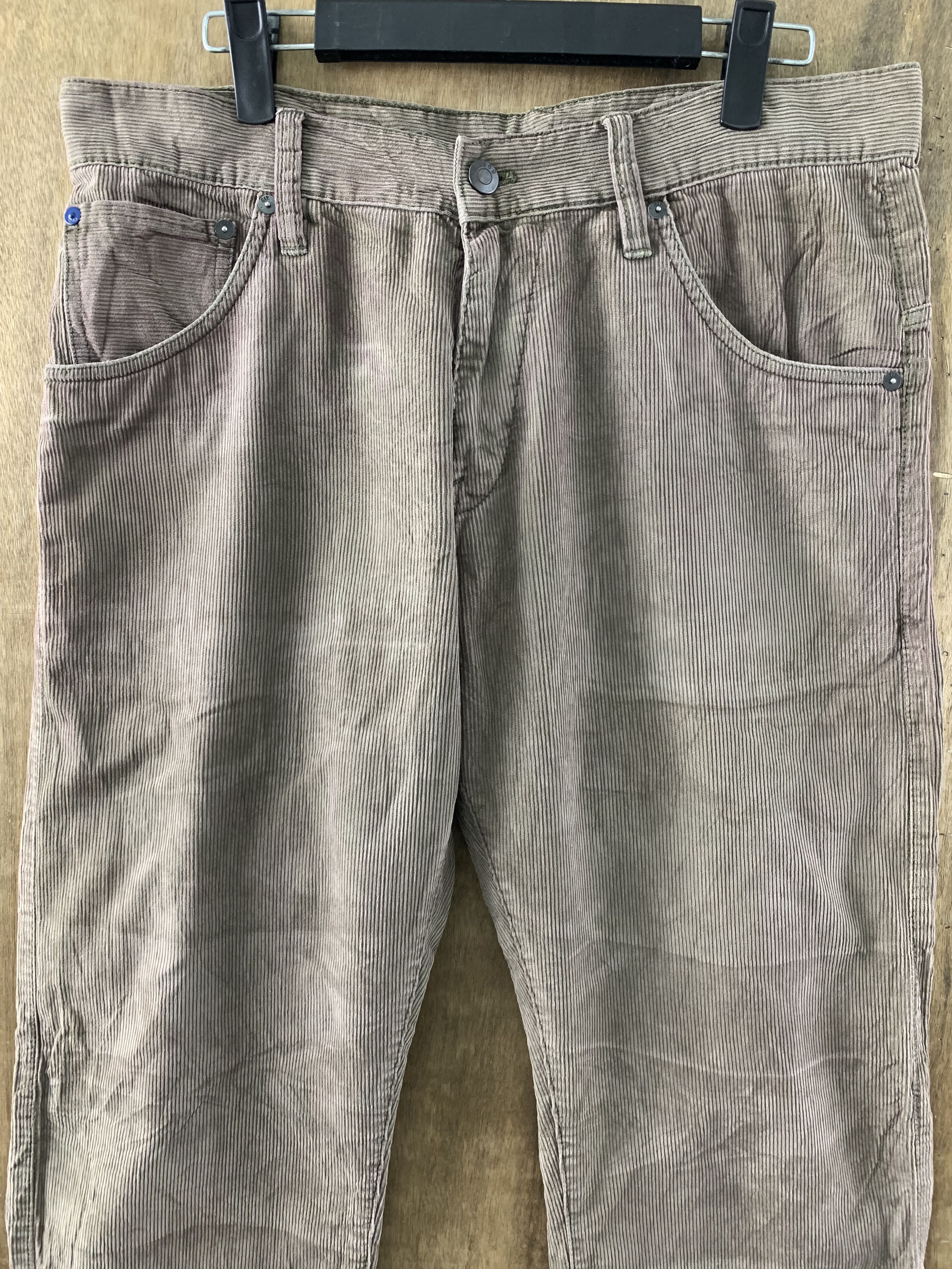 Gap Conduroy Pants Brown Vintage Japanese Branded Streetwear Size US 30 / EU 46 - 2 Thumbnail