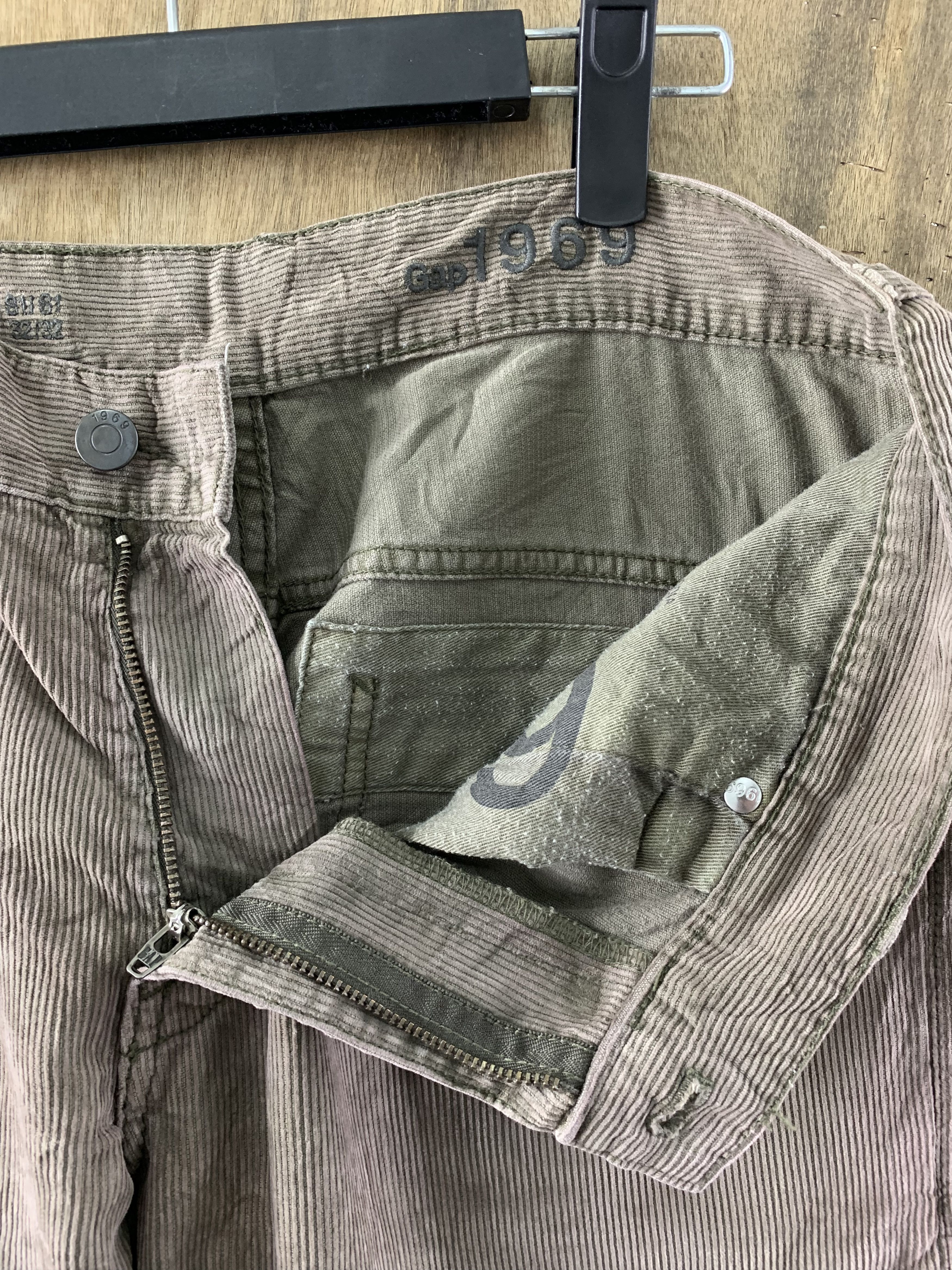 Gap Conduroy Pants Brown Vintage Japanese Branded Streetwear Size US 30 / EU 46 - 8 Thumbnail