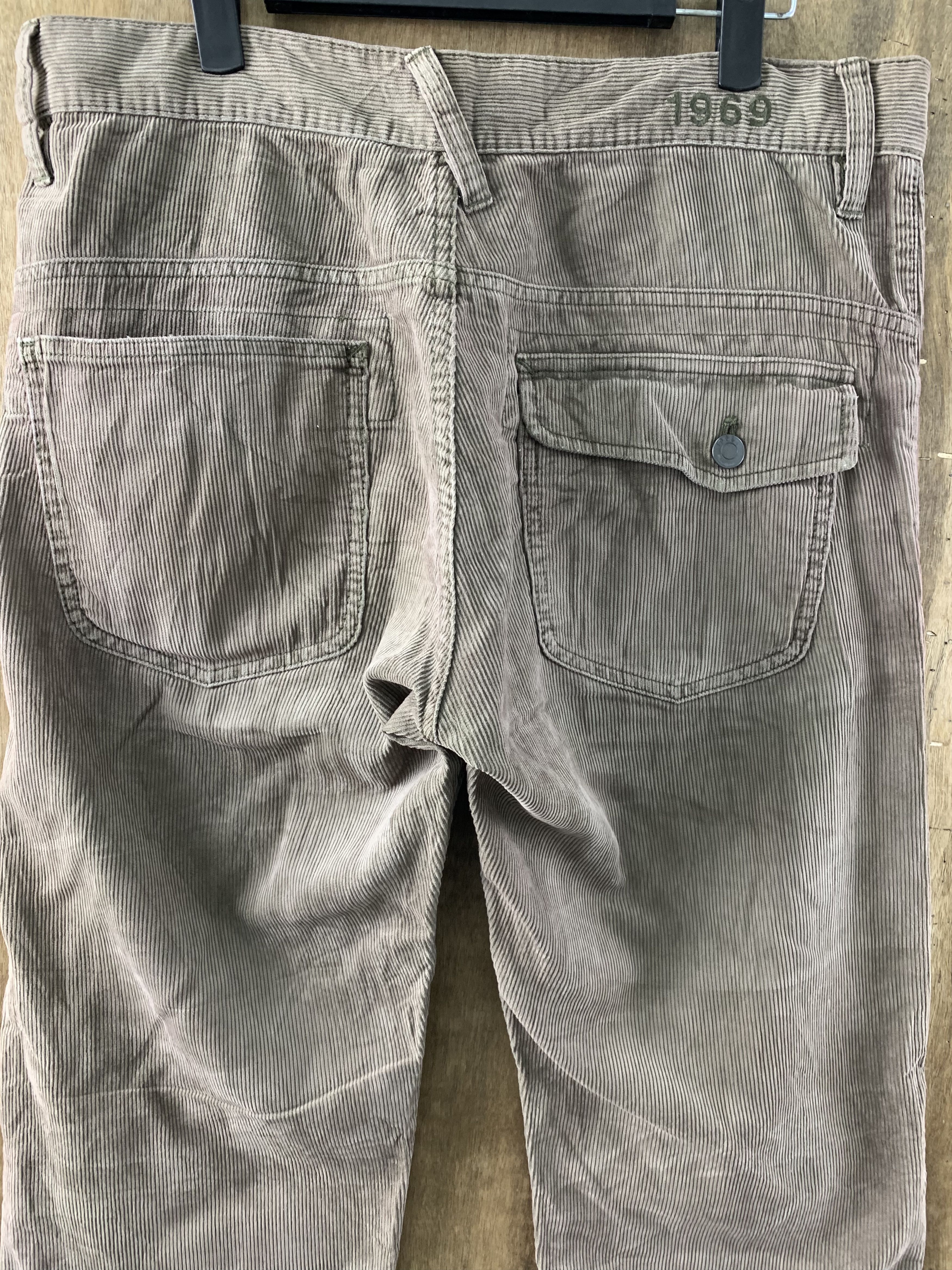 Gap Conduroy Pants Brown Vintage Japanese Branded Streetwear Size US 30 / EU 46 - 11 Thumbnail