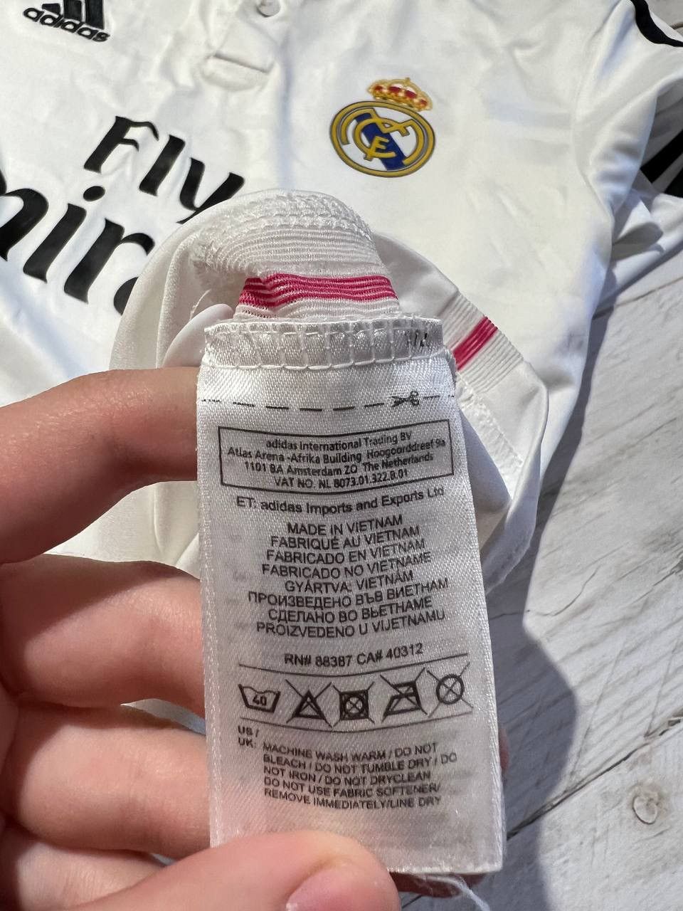 Adidas Real Madrid Adidas 2014 2015 Ronaldo #7 Home Shirt Jersey Size US S / EU 44-46 / 1 - 16 Thumbnail