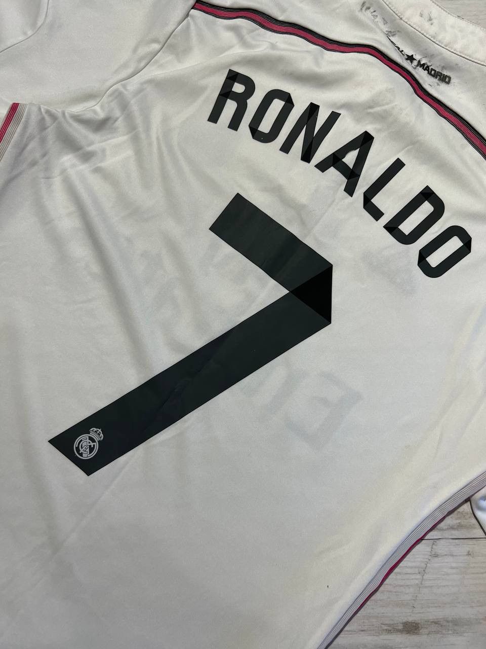 Adidas Real Madrid Adidas 2014 2015 Ronaldo #7 Home Shirt Jersey Size US S / EU 44-46 / 1 - 2 Thumbnail