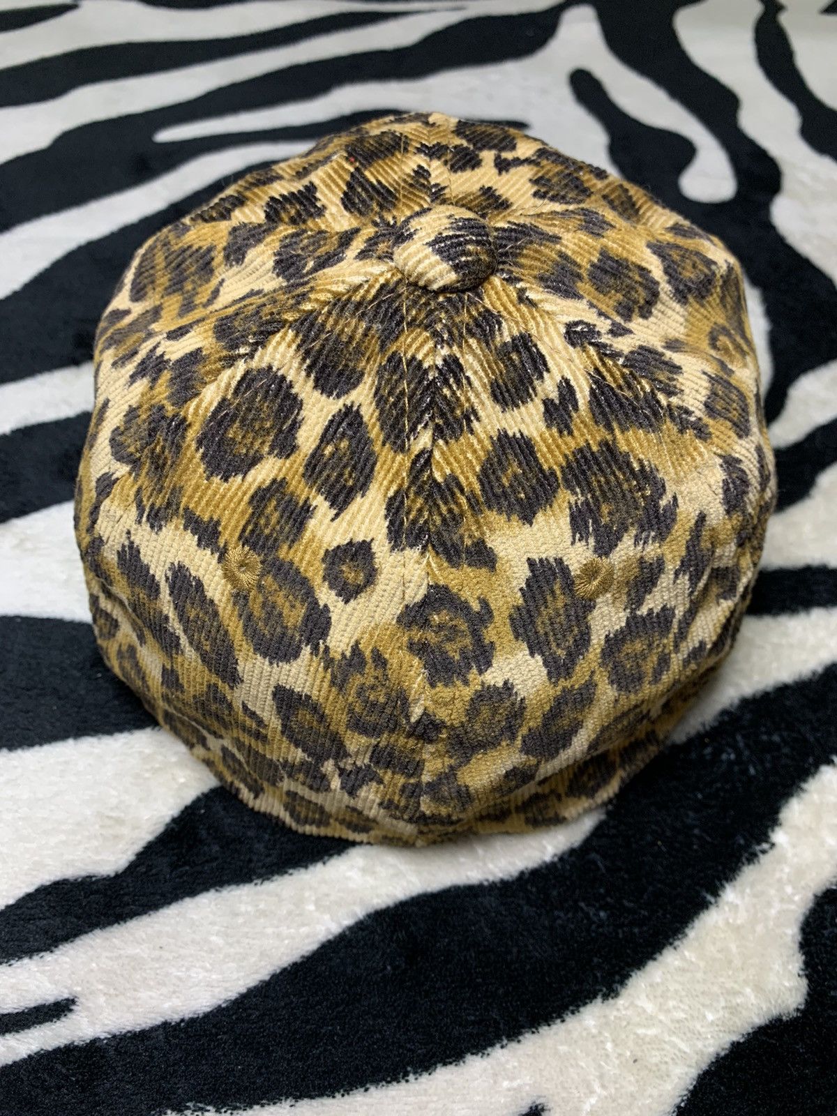 Japanese Brand Browny Leopard Print full Cap Size ONE SIZE - 3 Thumbnail