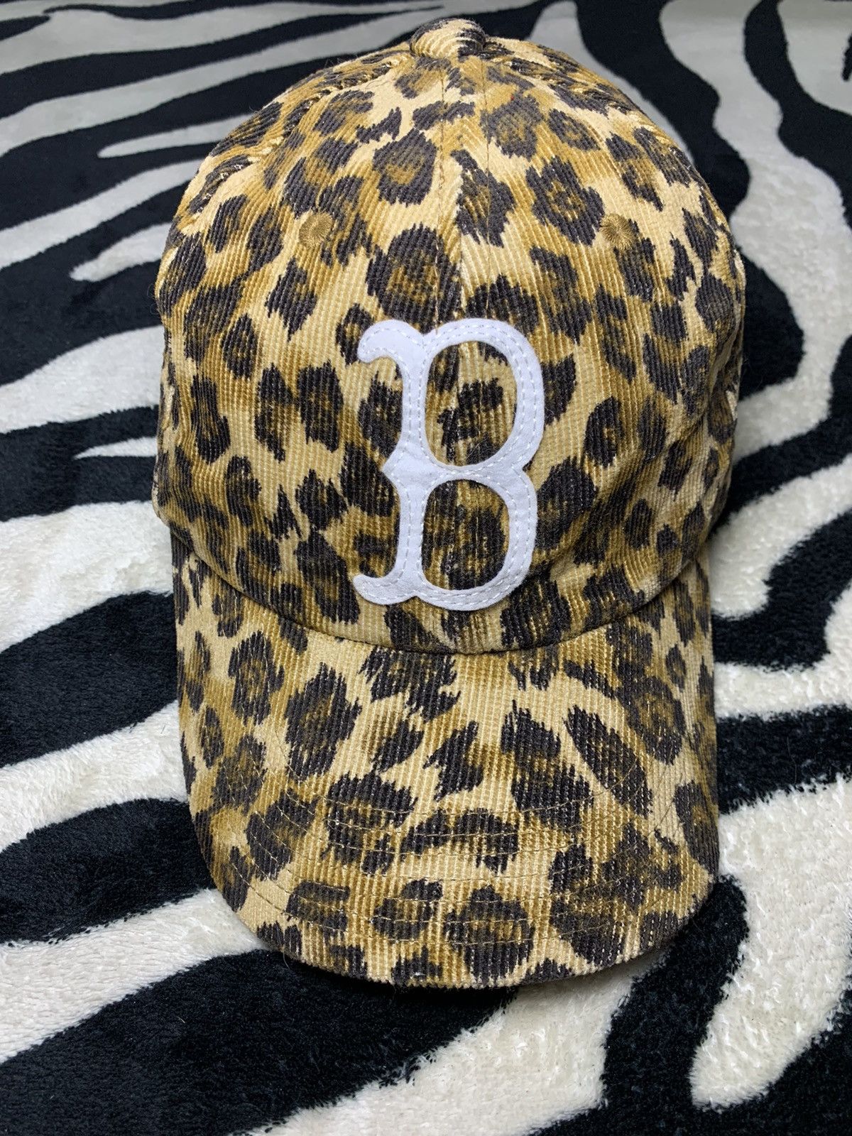 Japanese Brand Browny Leopard Print full Cap Size ONE SIZE - 1 Thumbnail