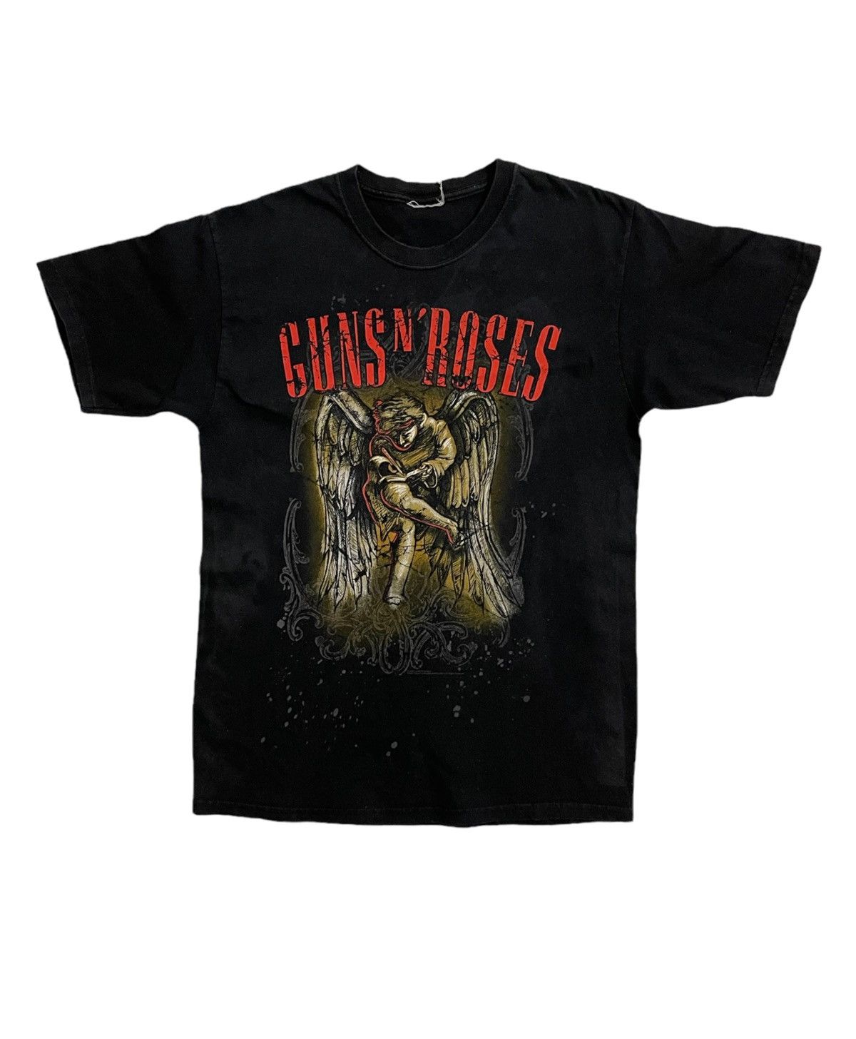 image of Band Tees x Guns N Roses Vintage Guns N Roses Tshirt Bandtees in Black, Men's (Size Medium)