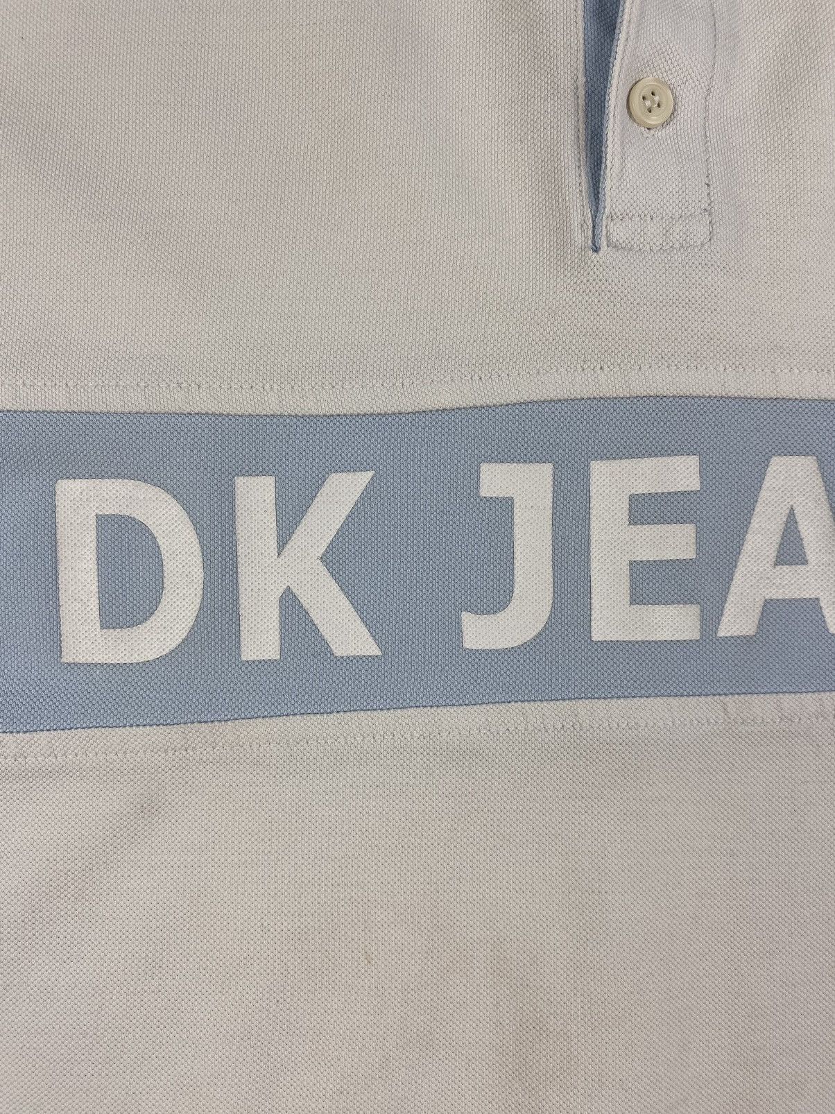 Donna Karan × Vintage Vintage Donna Karan DKNY Hype y2k Polo T Shirt Size US XXL / EU 58 / 5 - 5 Thumbnail
