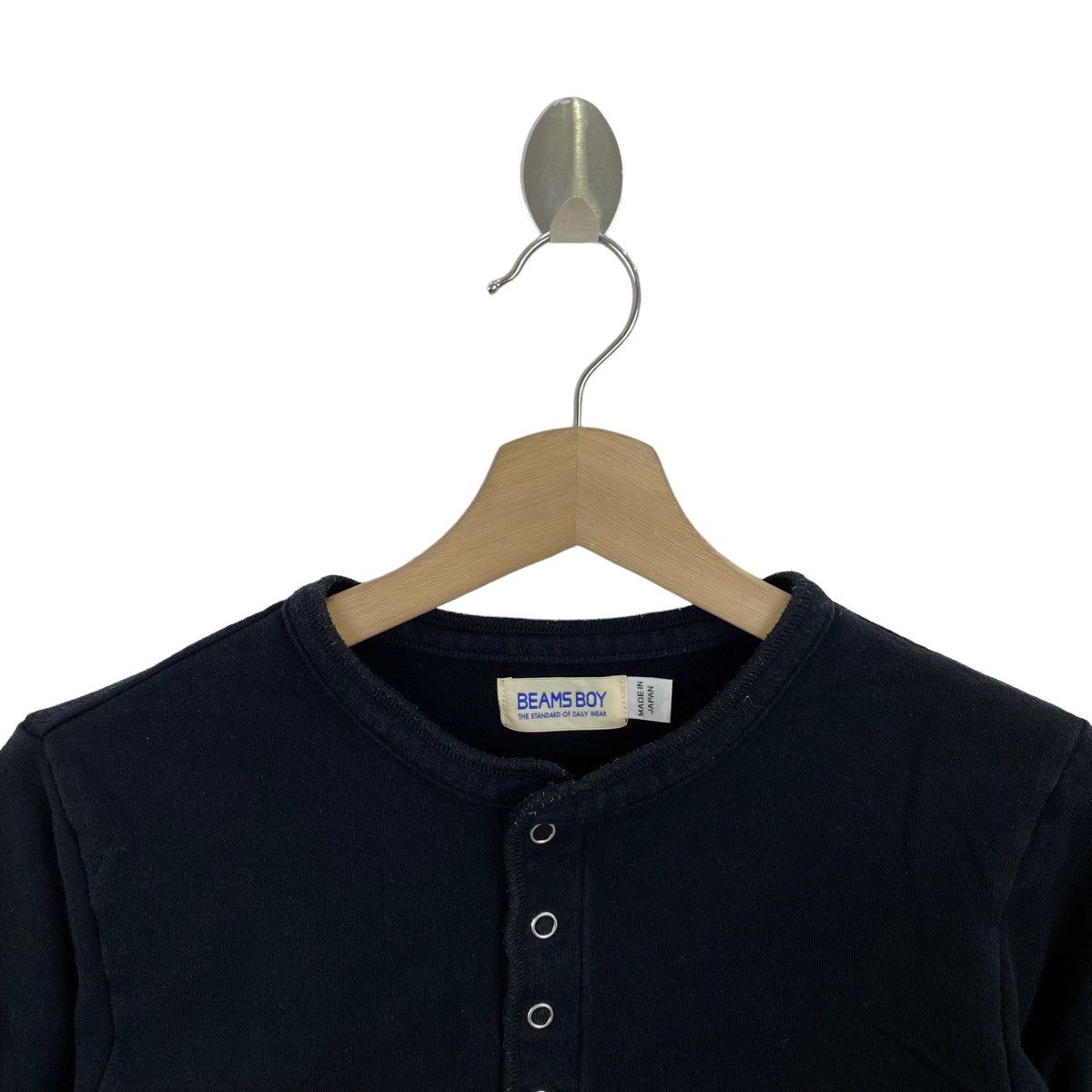 Japanese Brand Vintage BEAMS BOY Japan Brand Pearl Snap Button Up Slim Long Size US XS / EU 42 / 0 - 2 Thumbnail