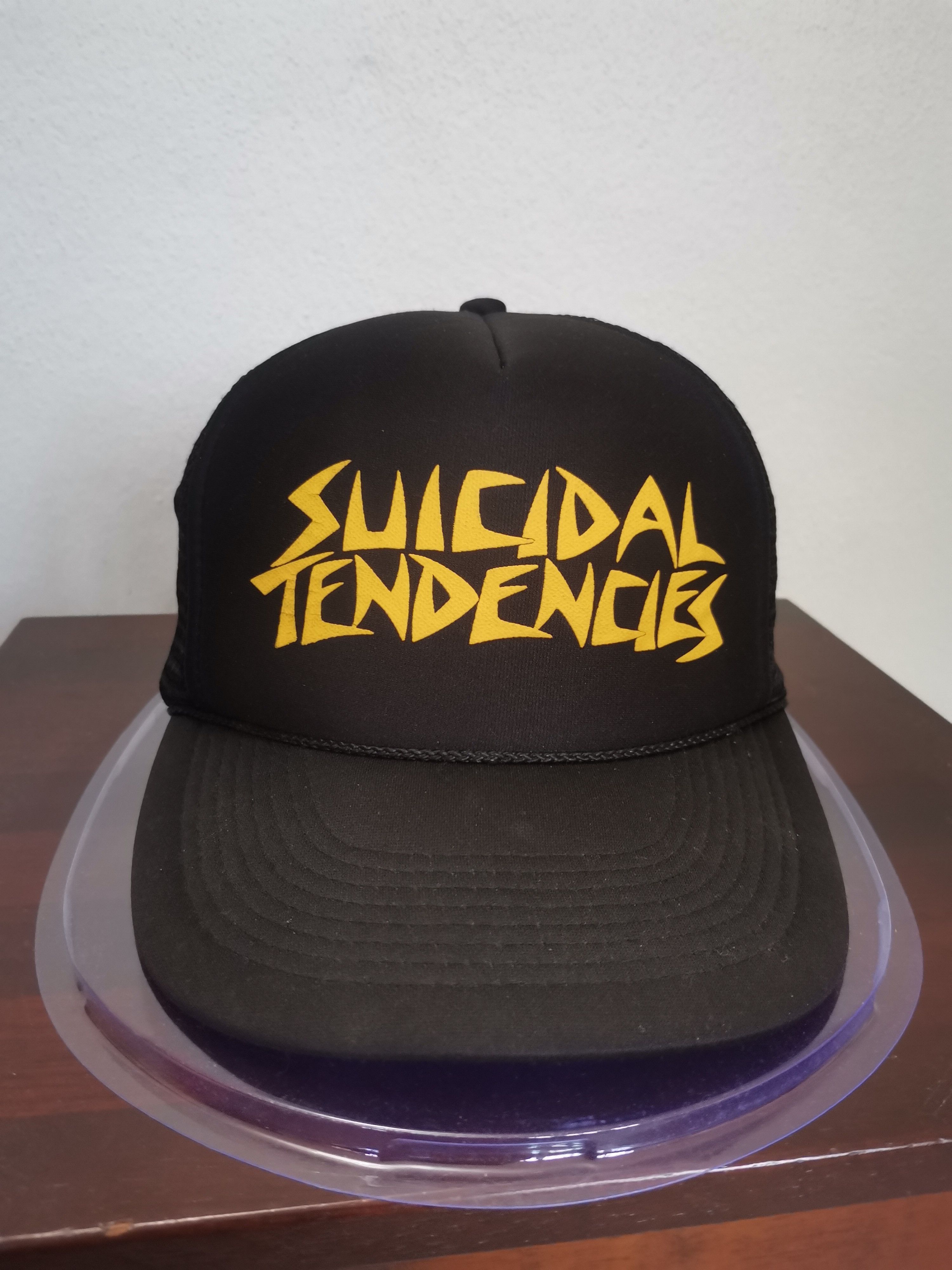 image of Otto x Rock Band Suicidal Tendencies Trucker Cap in Black, Men's