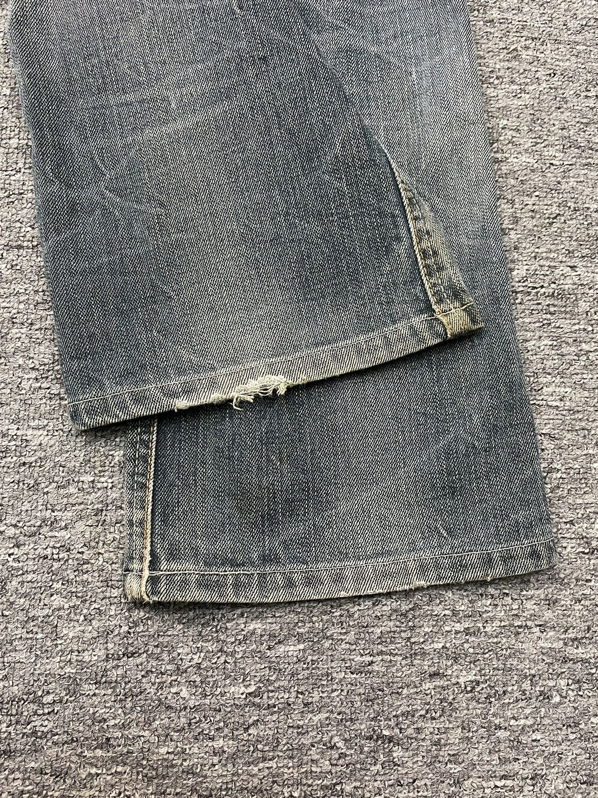 Edwin Vintage Edwin Japan Flare Jeans Harley Davidson Custom Patch Size US 29 - 9 Thumbnail