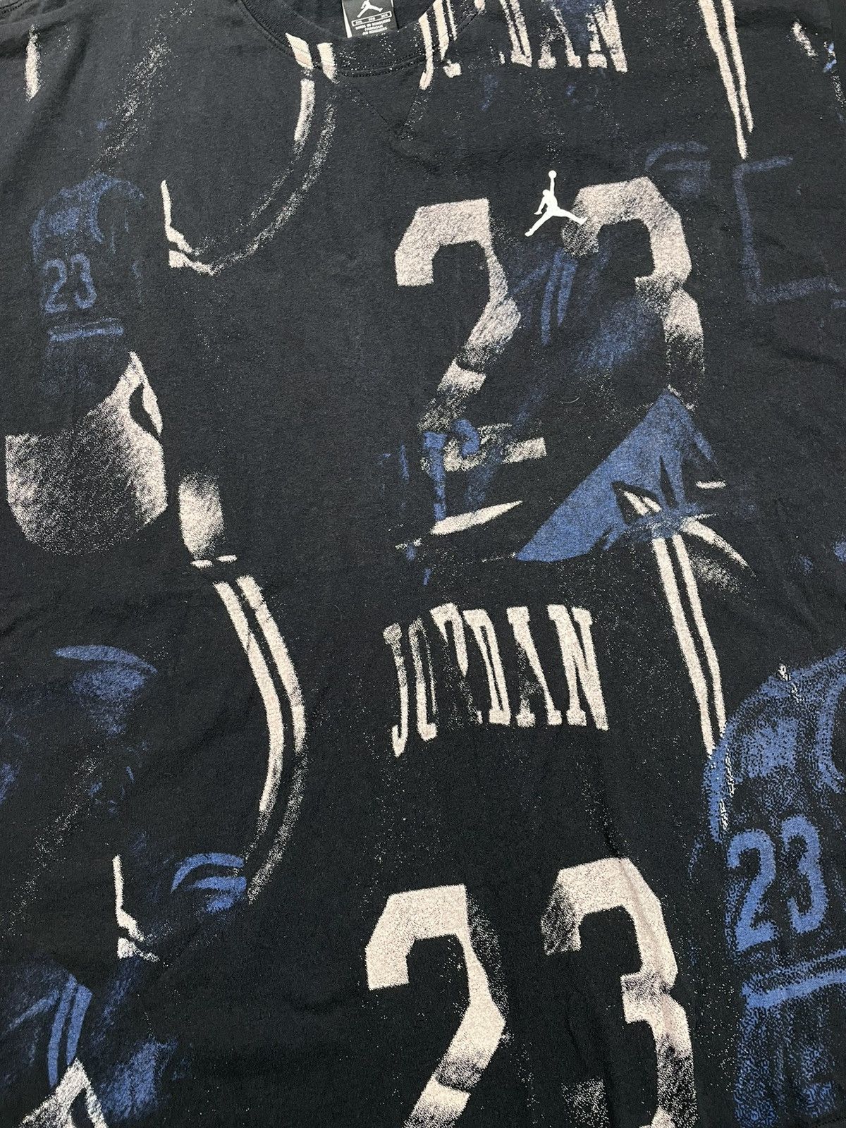 Jordan Brand × Nike × Vintage Nike Air Jordan Vintage T-shirt Rare Size US XXL / EU 58 / 5 - 3 Thumbnail