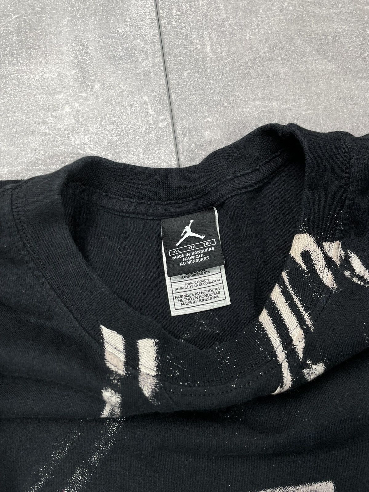 Jordan Brand × Nike × Vintage Nike Air Jordan Vintage T-shirt Rare Size US XXL / EU 58 / 5 - 5 Thumbnail