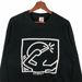 Vintage 1988 Keith Haring Sweatshirt American Street Art Street Size US L / EU 52-54 / 3 - 2 Thumbnail