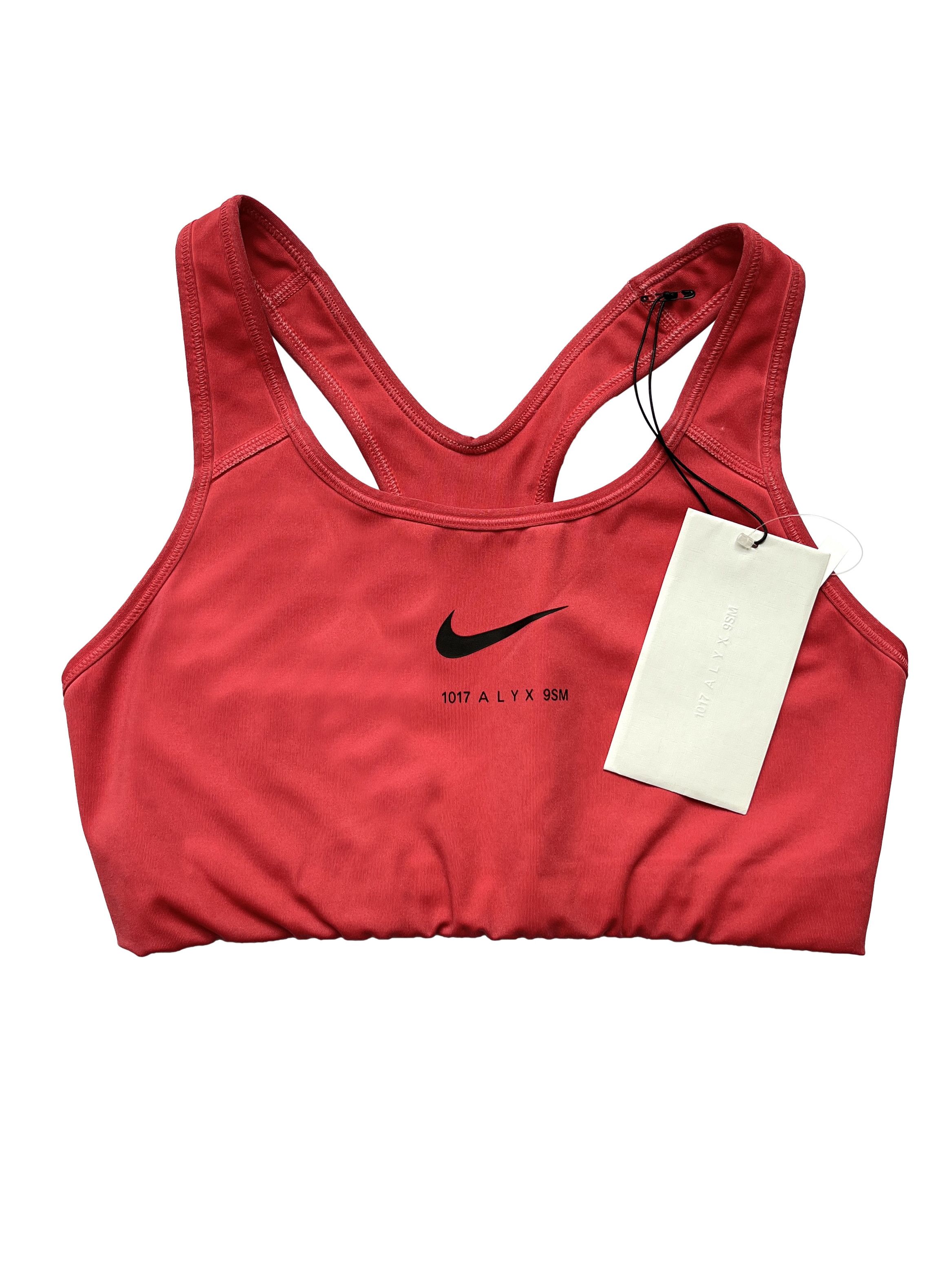 1017 ALYX 9SM ⚡️QUICK SALE⚡️1017 ALYX 9SM x Nike Red Sports Bra Tank Top Size L / US 10 / IT 46 - 1 Thumbnail