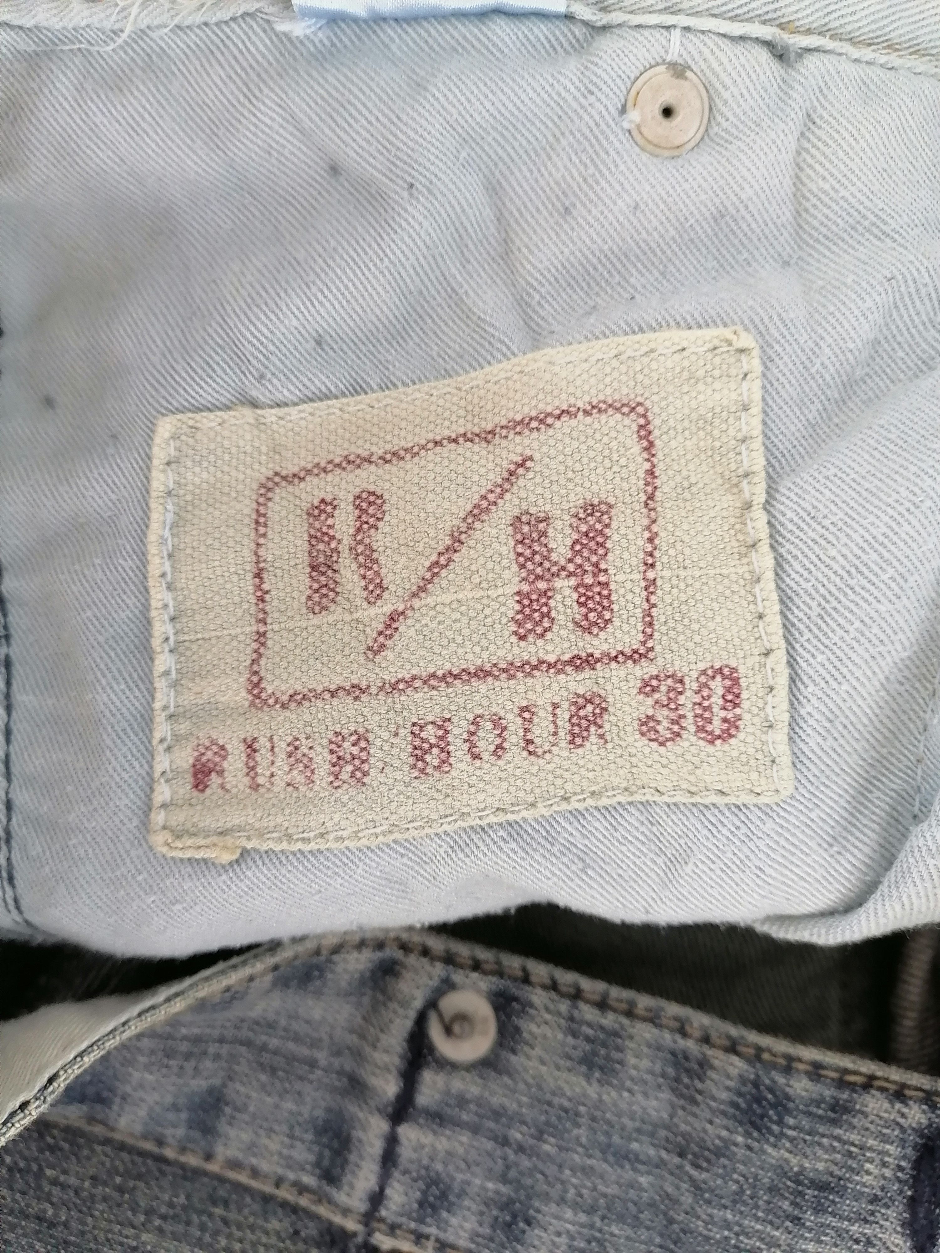 Japanese Brand Japan Brand Rush Hour Bootcut Distressed Denim Pants Size US 29 - 8 Thumbnail