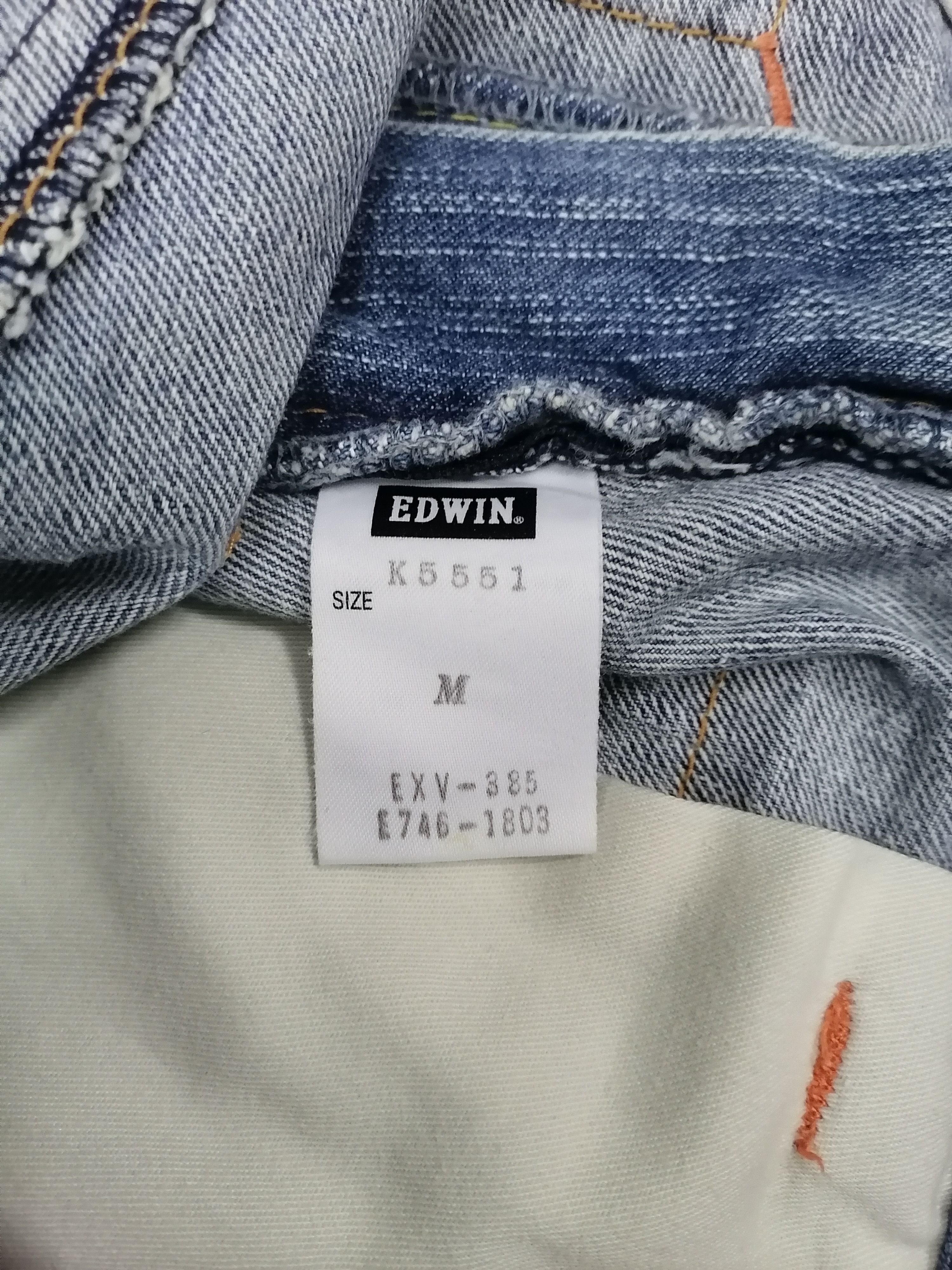 Edwin Distressed Blue XV Edwin Exclusive Vintage Denim Bushpants Size US 31 - 6 Thumbnail