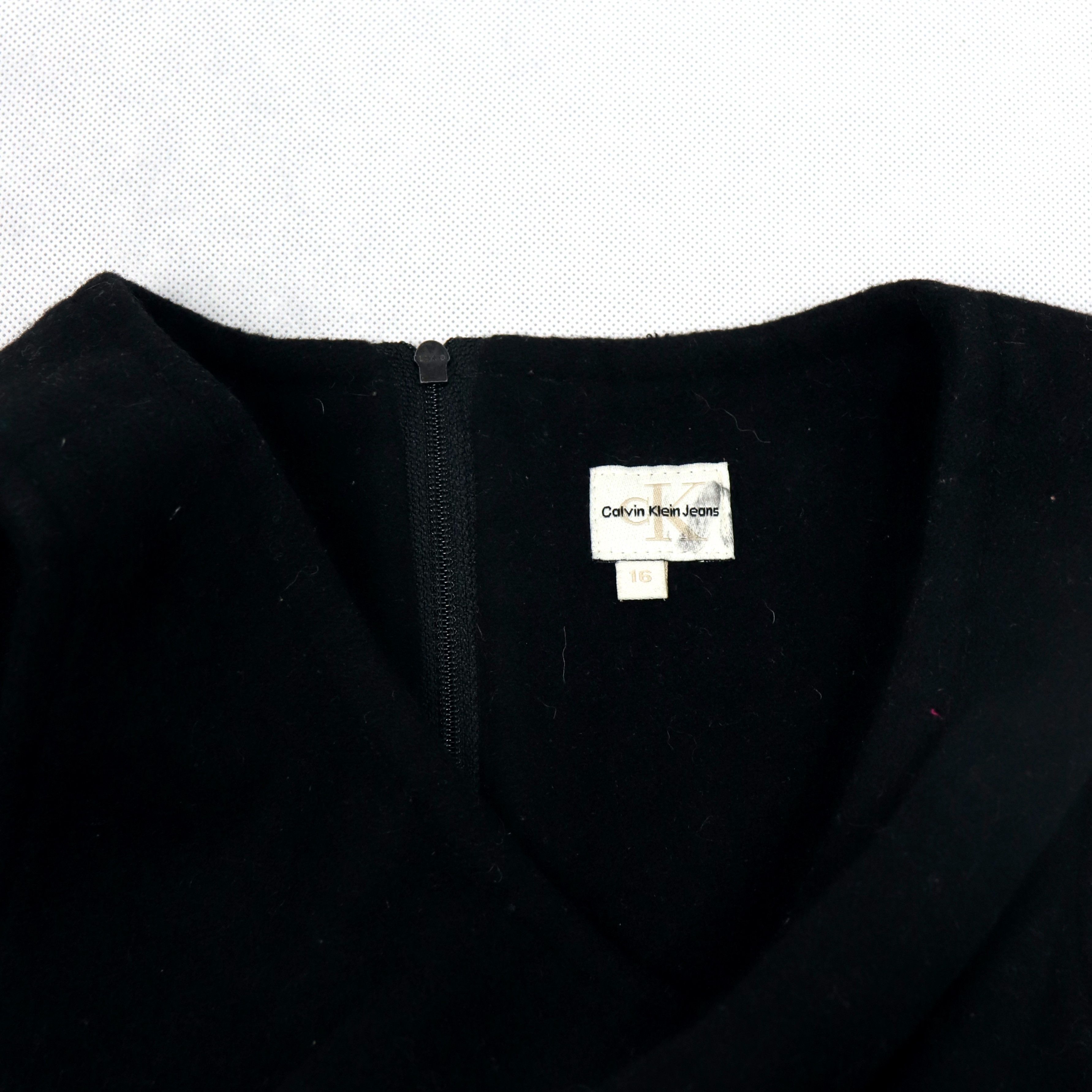 Calvin Klein vintage wool dress Size M / US 6-8 / IT 42-44 - 2 Thumbnail