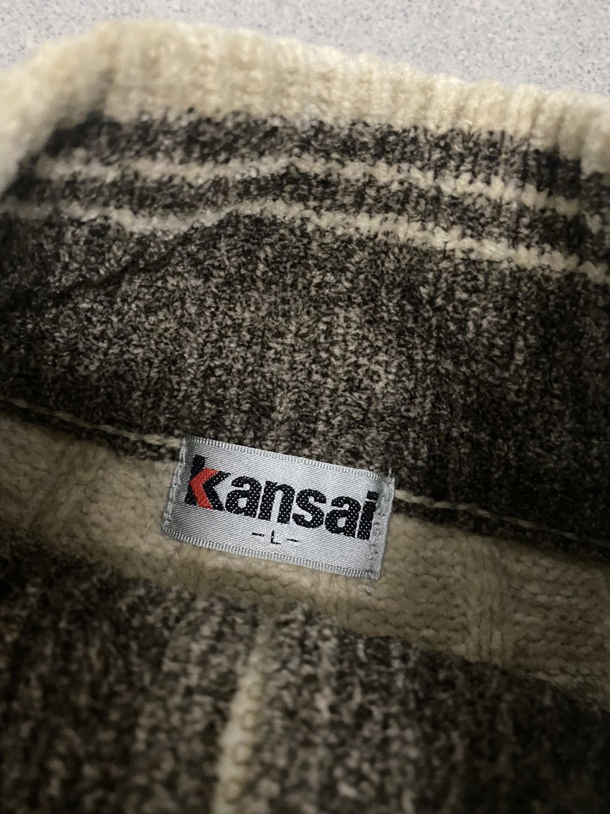 Kansai Yamamoto × Vintage Vintage Kansai Japanese Brand Knitwear Size US L / EU 52-54 / 3 - 3 Thumbnail
