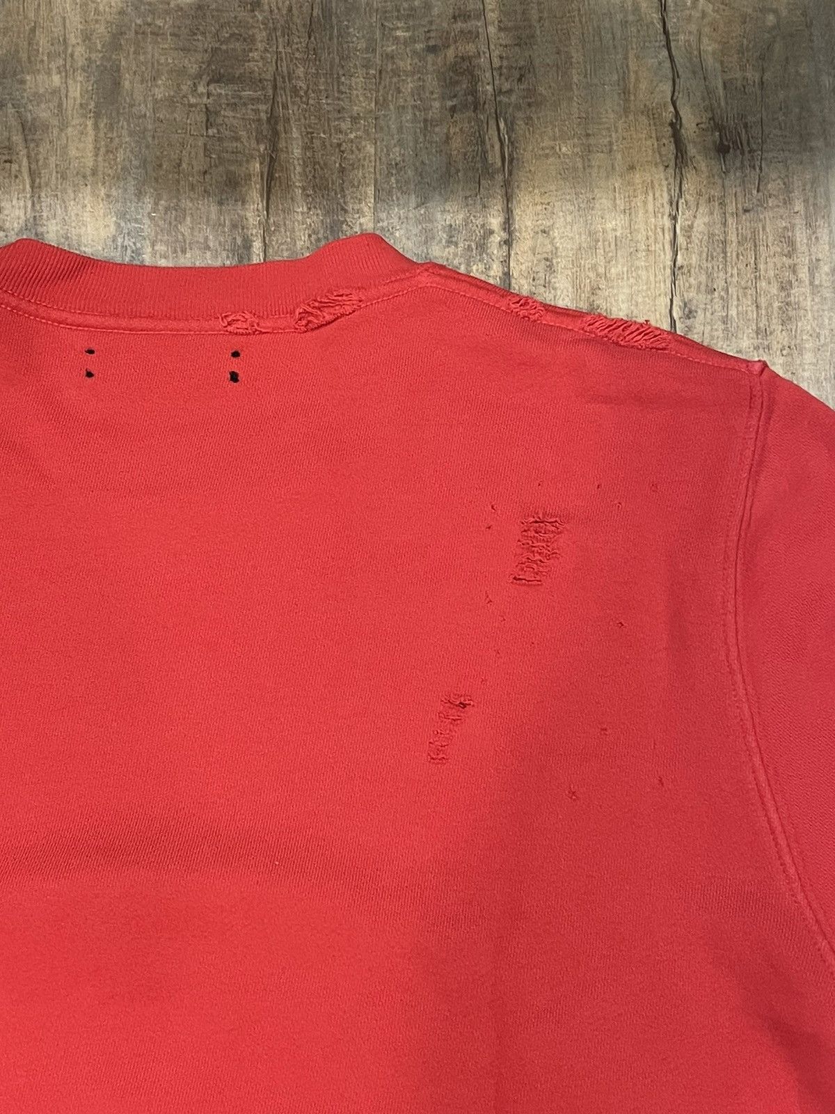 Amiri RARE Amiri Beverly Hills Shotgun Red Crewneck Sweatshirt Size US S / EU 44-46 / 1 - 10 Thumbnail