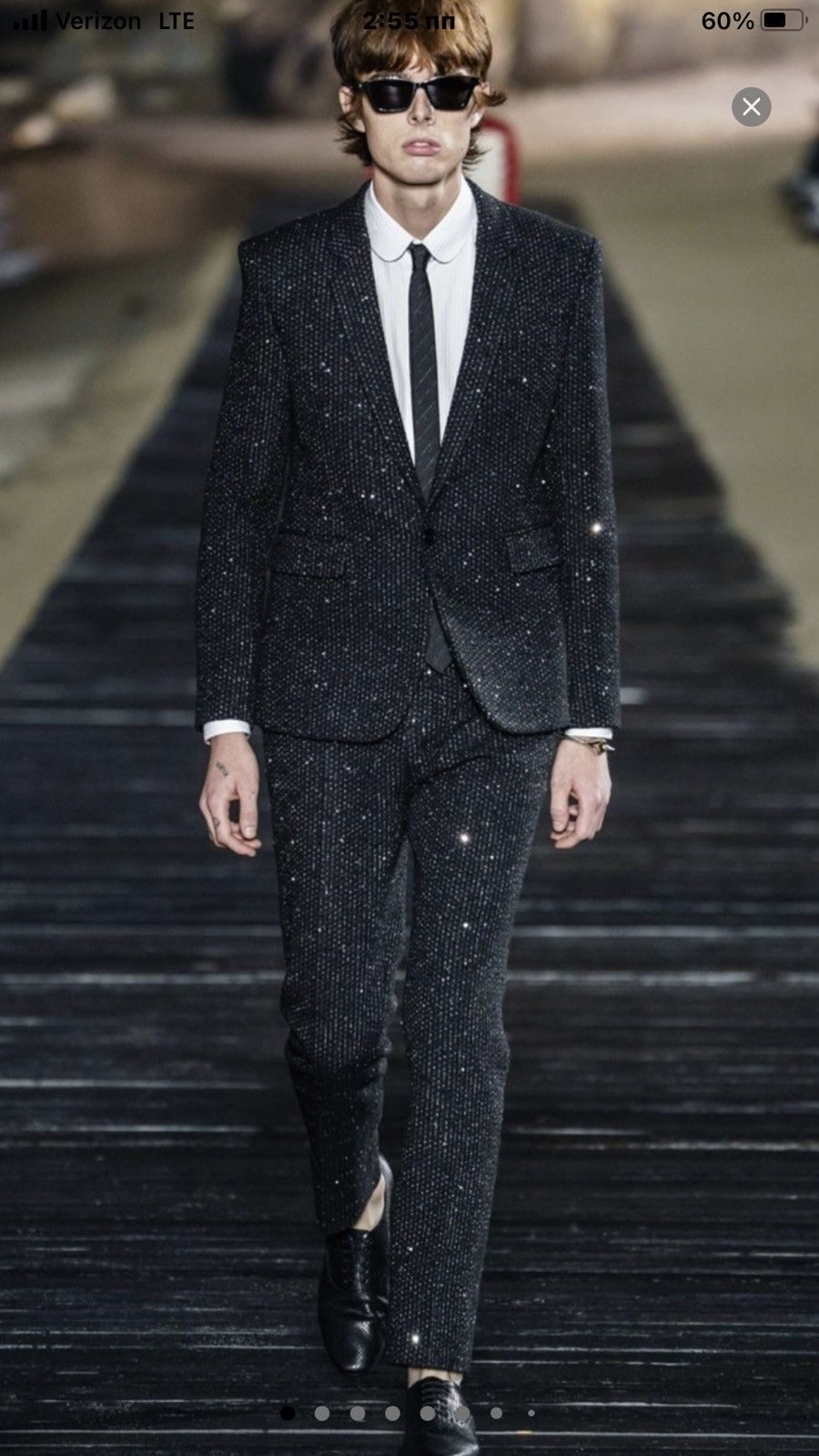 Saint Laurent Paris Saint Laurent sequined pants. 48/38. $2200 Size US 32 / EU 48 - 1 Thumbnail