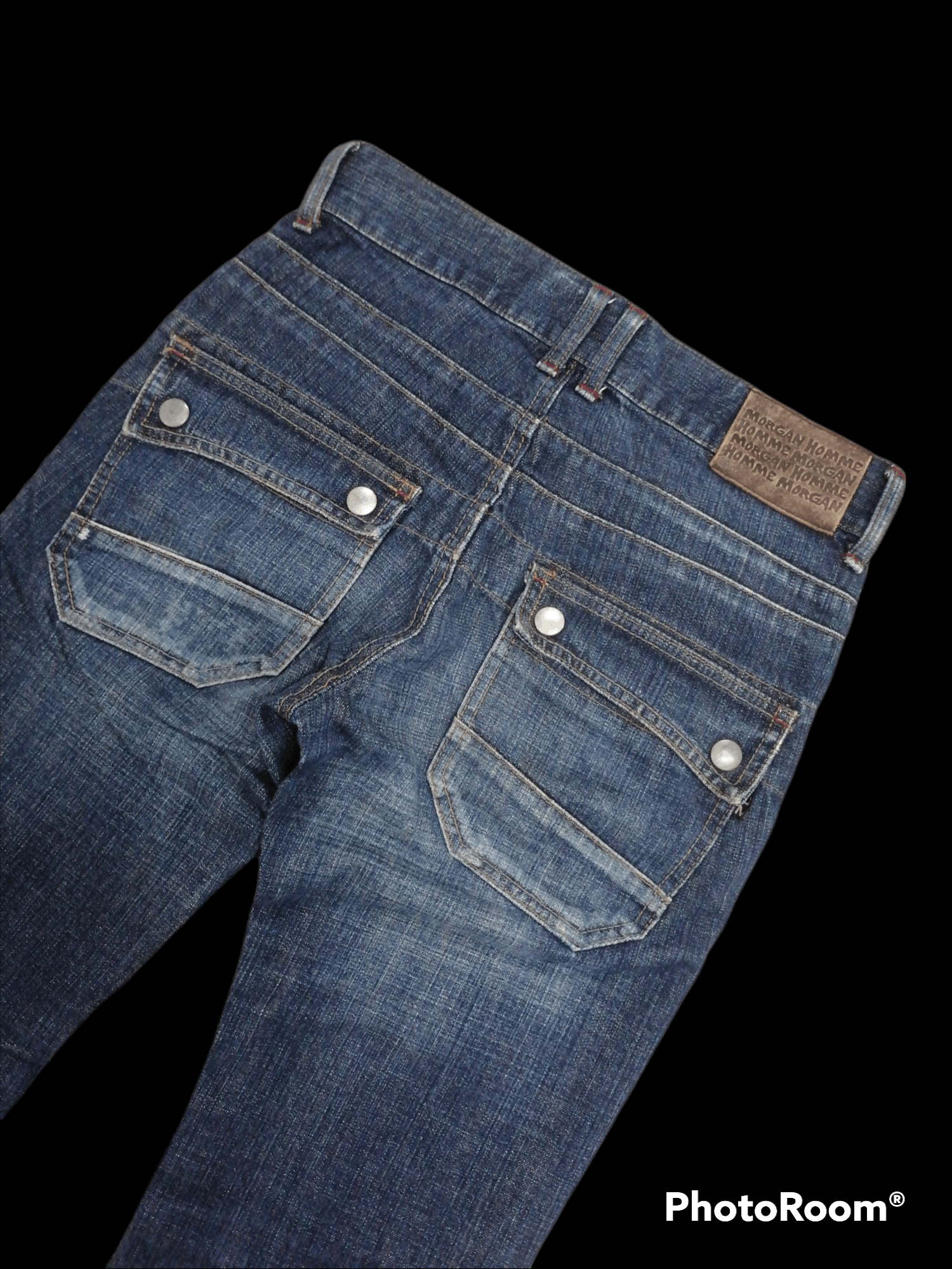 Morgan Homme Morgan Homme Ankle Zipper Bondage Denim Pants Size US 29 - 7 Thumbnail