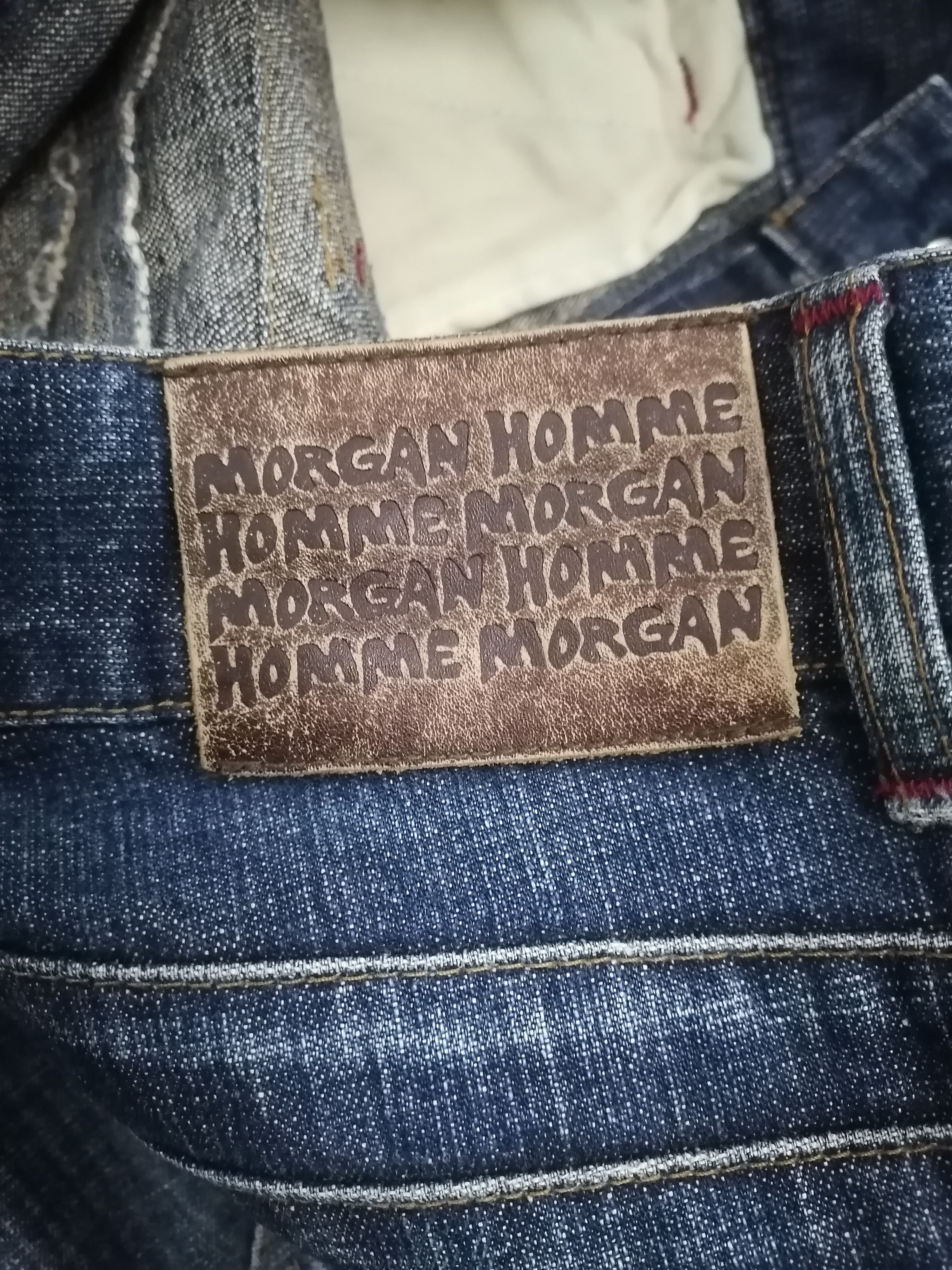 Morgan Homme Morgan Homme Ankle Zipper Bondage Denim Pants Size US 29 - 8 Thumbnail