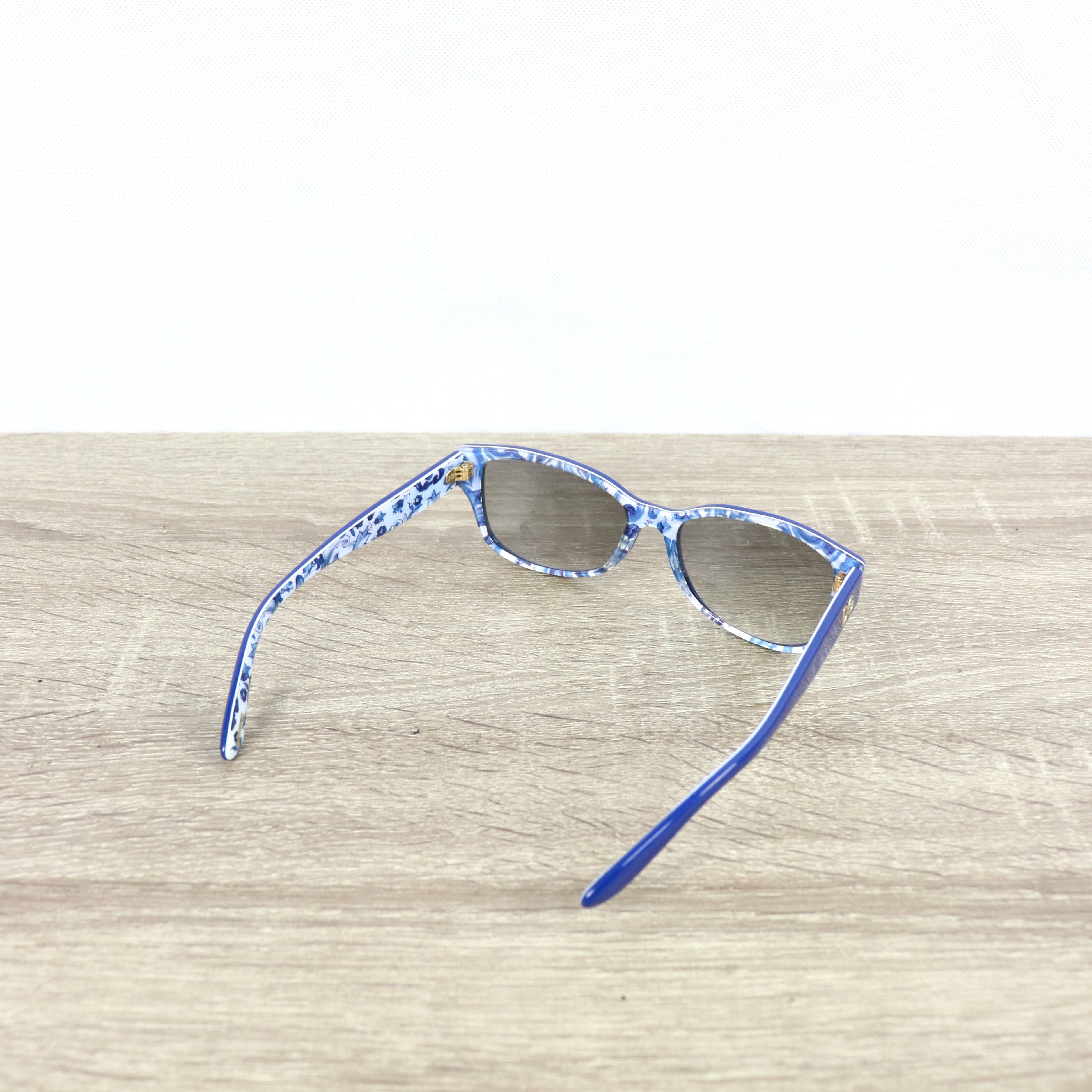 Dolce & Gabbana Dolce gabbana wayfarer flower print sunglasses Size ONE SIZE - 8 Thumbnail