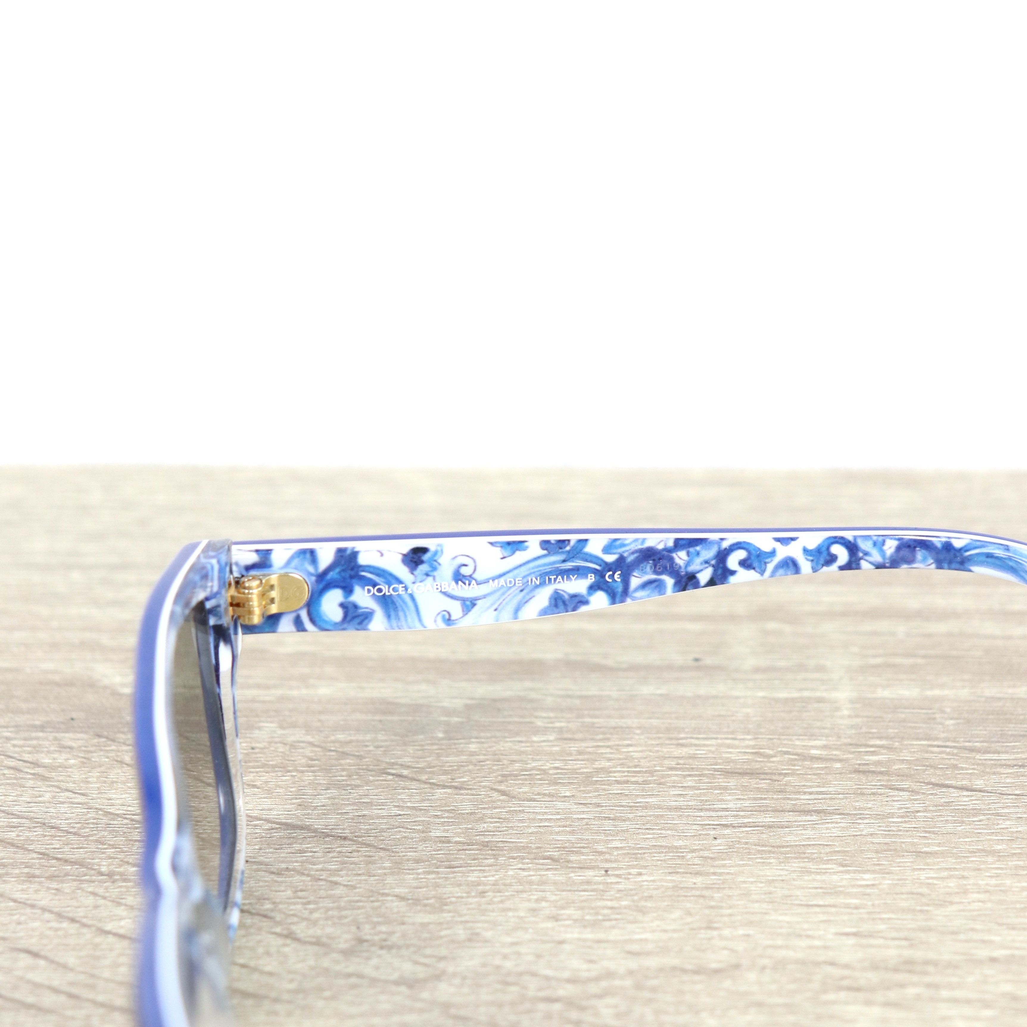 Dolce & Gabbana Dolce gabbana wayfarer flower print sunglasses Size ONE SIZE - 5 Thumbnail