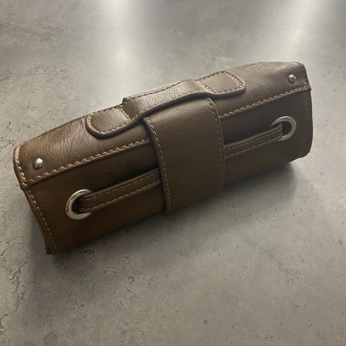 Jimmy Choo Jimmy Choo Tulita Leather Clutch Size ONE SIZE - 6 Thumbnail