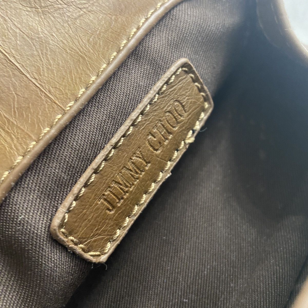 Jimmy Choo Jimmy Choo Tulita Leather Clutch Size ONE SIZE - 9 Thumbnail