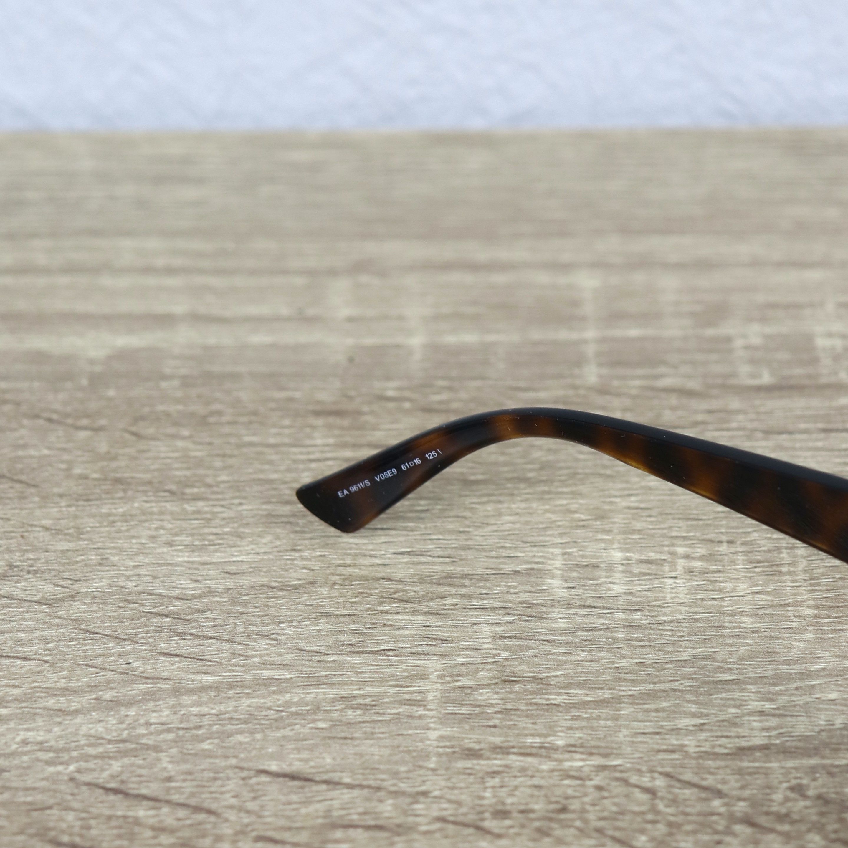 Giorgio Armani Armani big logo sunglasses Size ONE SIZE - 6 Thumbnail