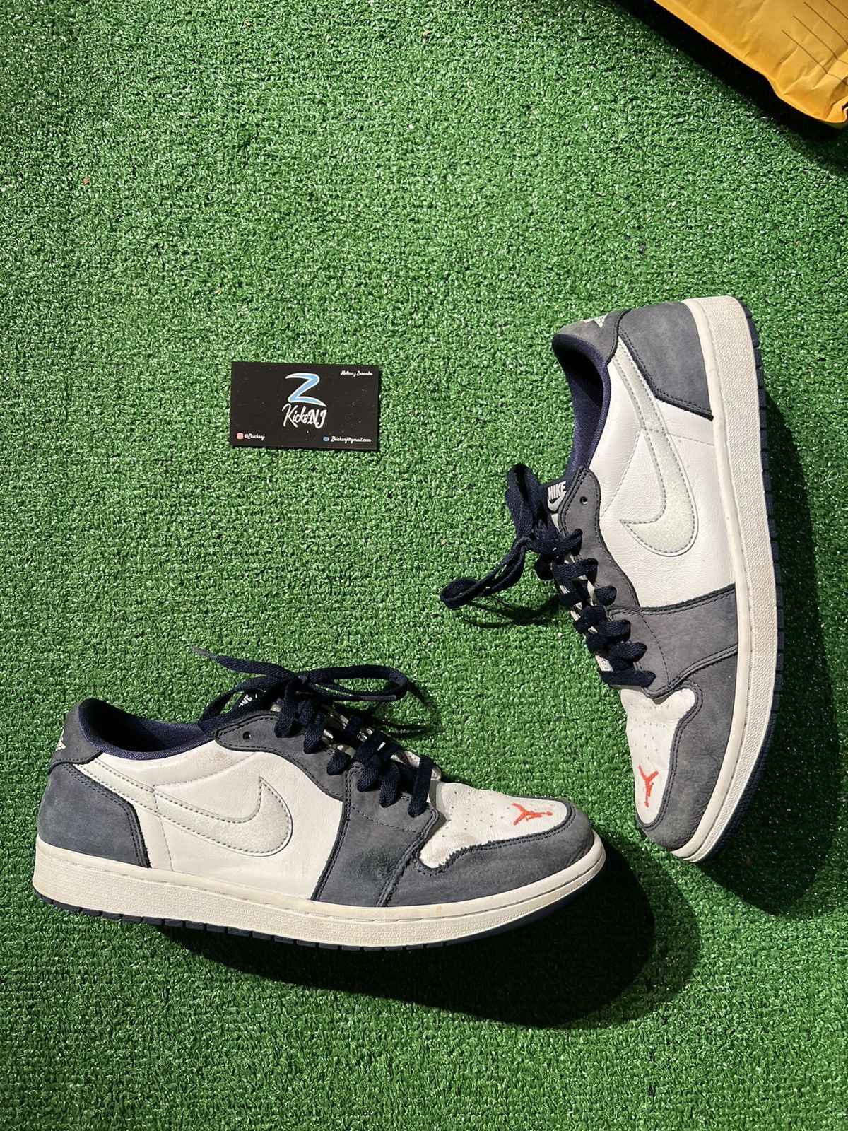 Jordan Brand Nike jordan 1 low midnight navy Size US 11.5 / EU 44-45 - 1 Thumbnail
