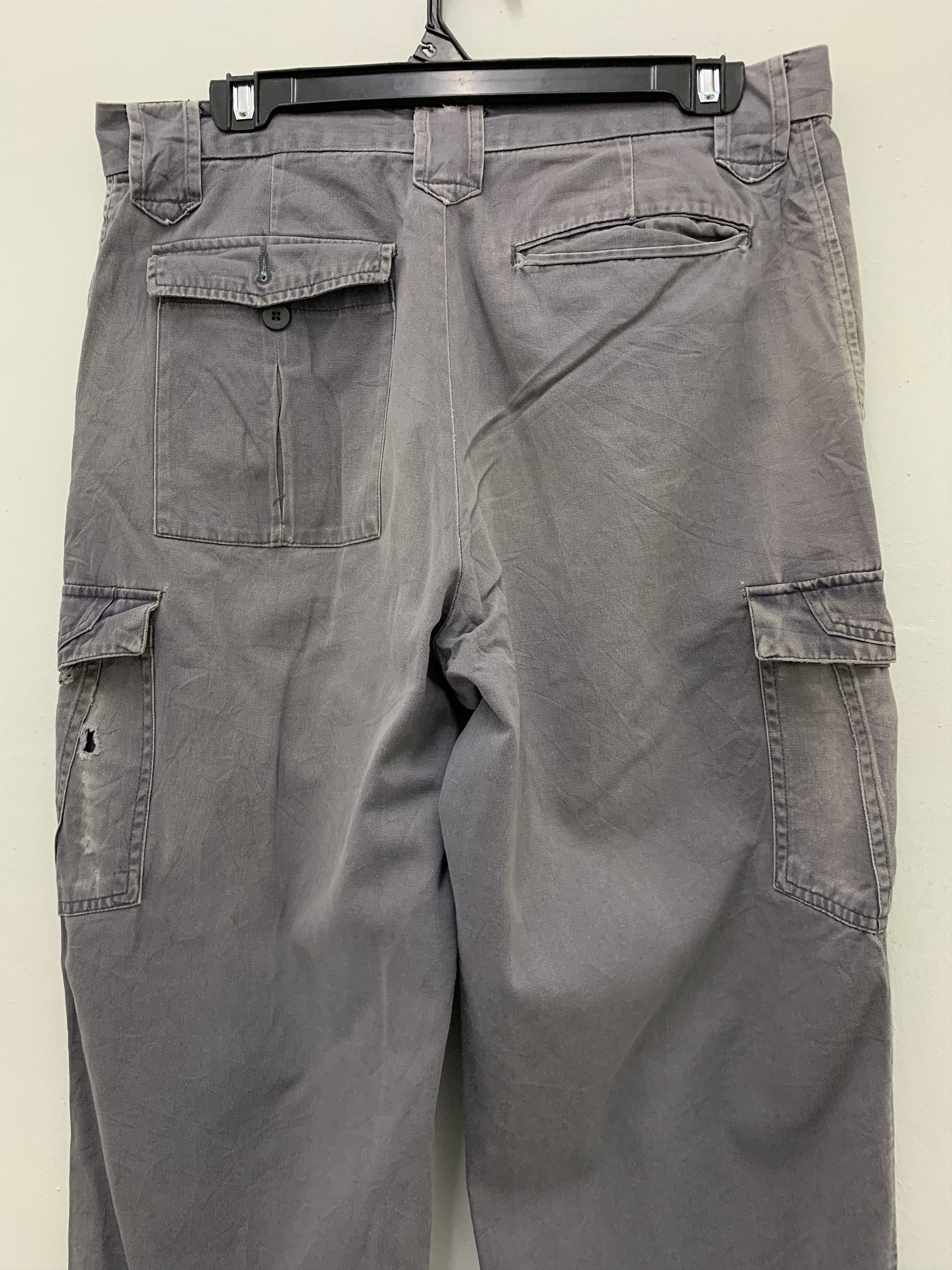Japanese Brand Cargo Pants Workers Multipocket Tactical Pants Streetwear Size US 31 - 8 Thumbnail